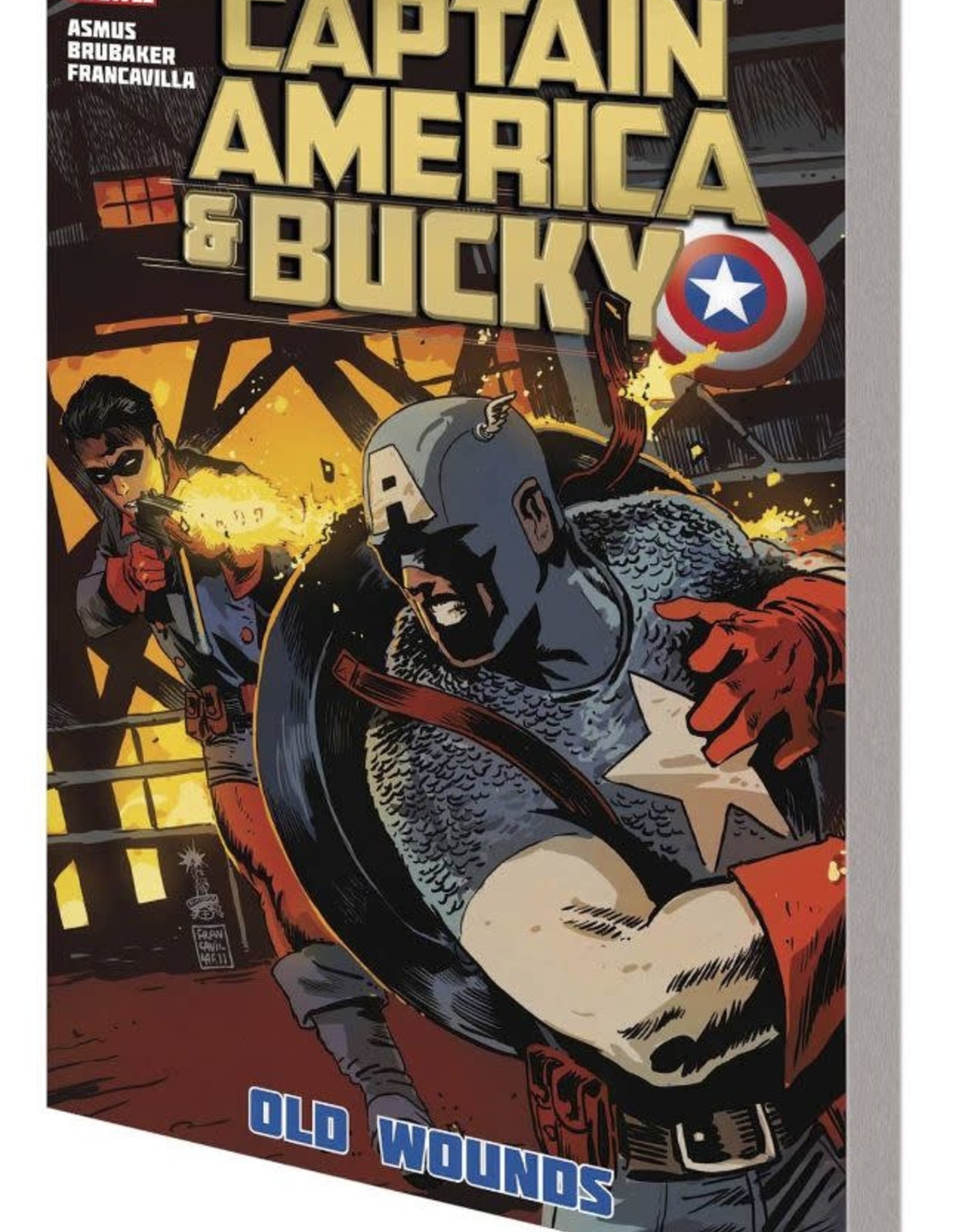 old marvel comics on Captain America Bucky Old Wounds Titan Moon Comics