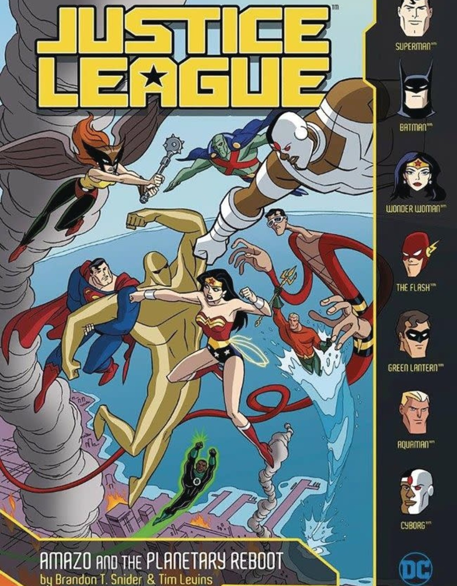 Stone Arch Books Justice League Amazo And The Planetary Reboot GN