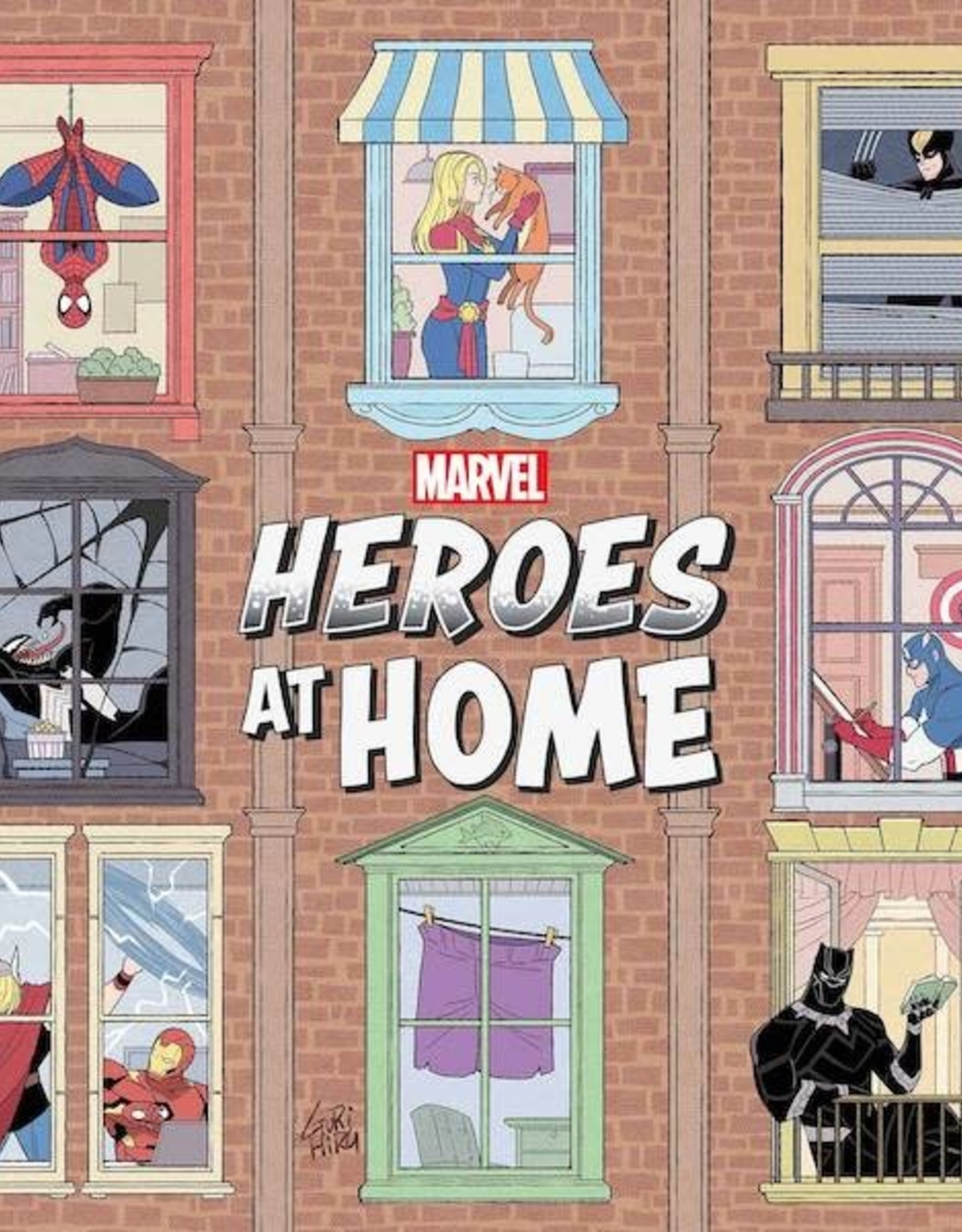 Marvel Comics Heroes At Home #1