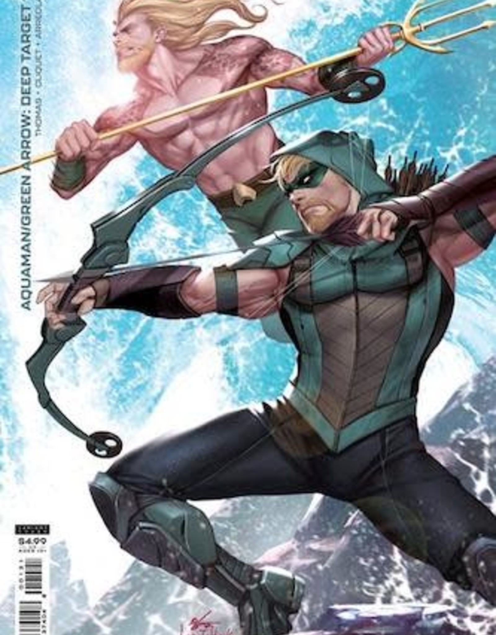 DC Comics Aquaman Green Arrow Deep Target #1 Cvr B Inhyuk Lee Card Stock Var
