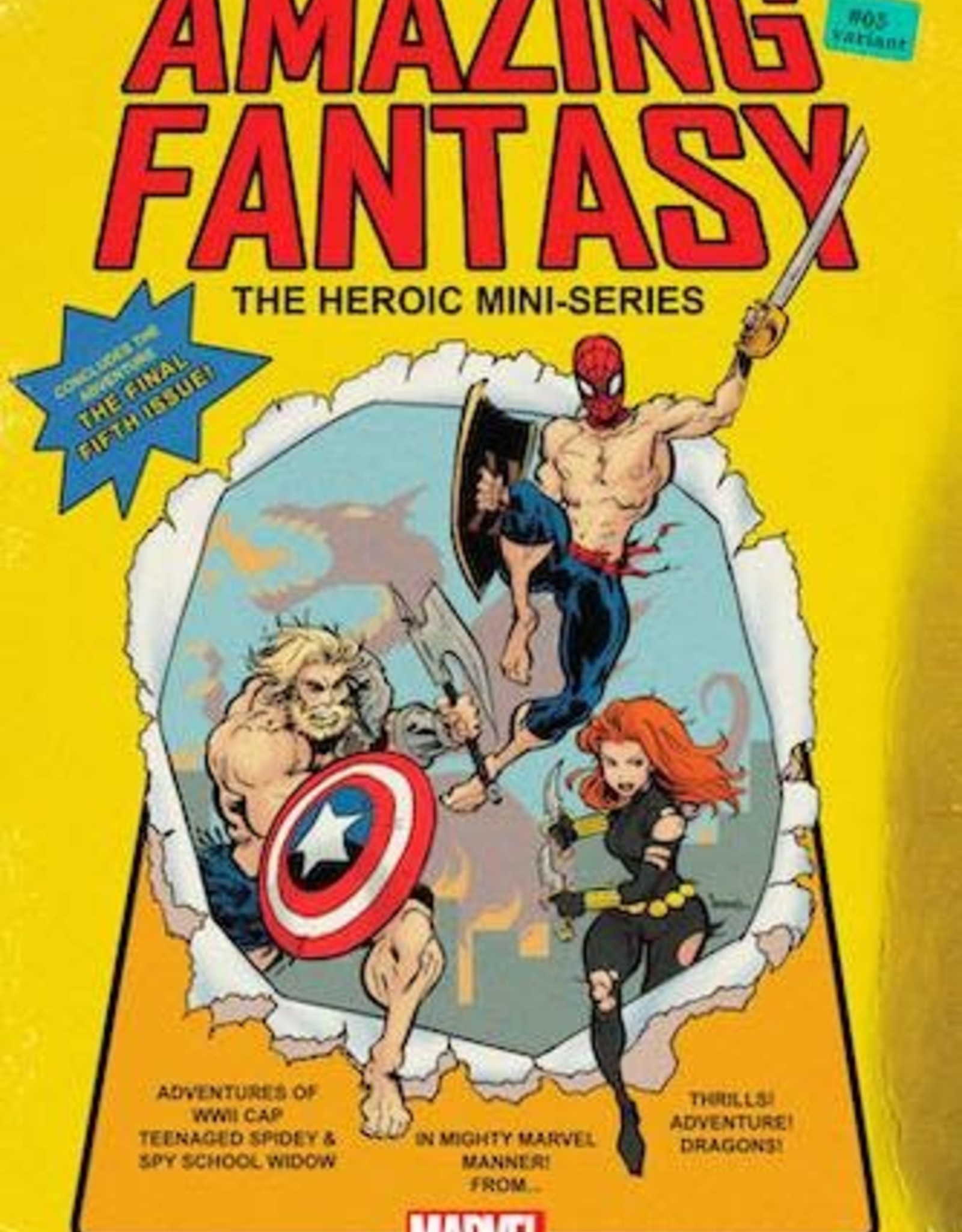 Marvel Comics Amazing Fantasy #5 Andrews Variant