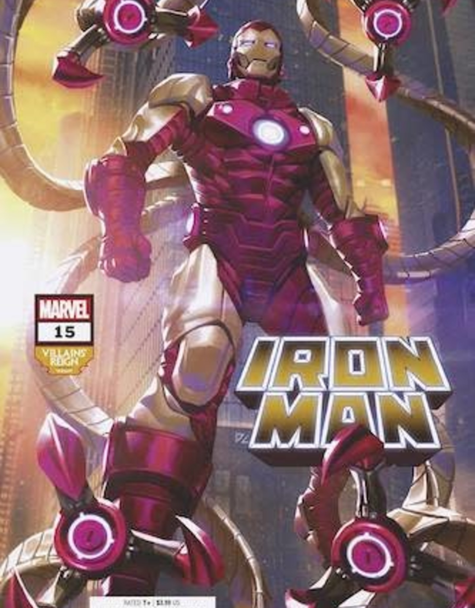 Marvel Comics Iron Man #15 Chew Devil's Reign Villain Variant