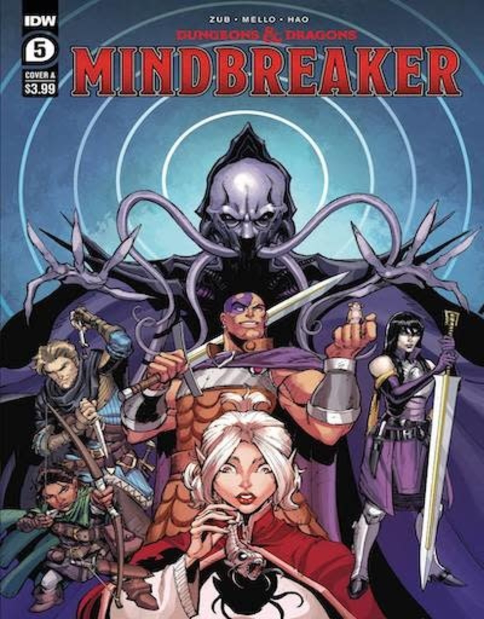 IDW Publishing Dungeons & Dragons Mindbreaker #5 Cvr A Dunbar