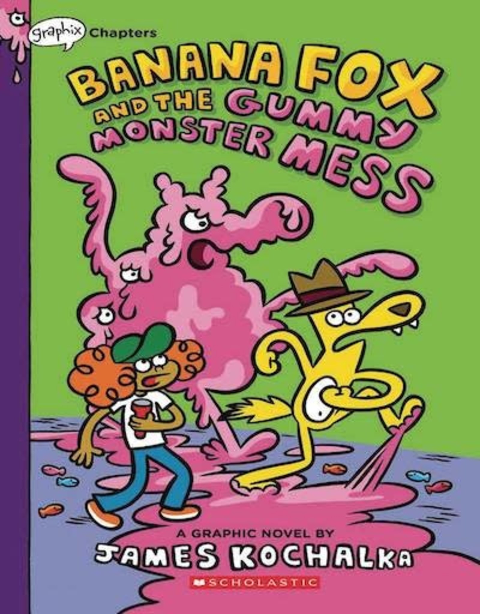 Graphix Chapters Banana Fox GN Vol 03 Banana Fox & Gummy Monster Mess
