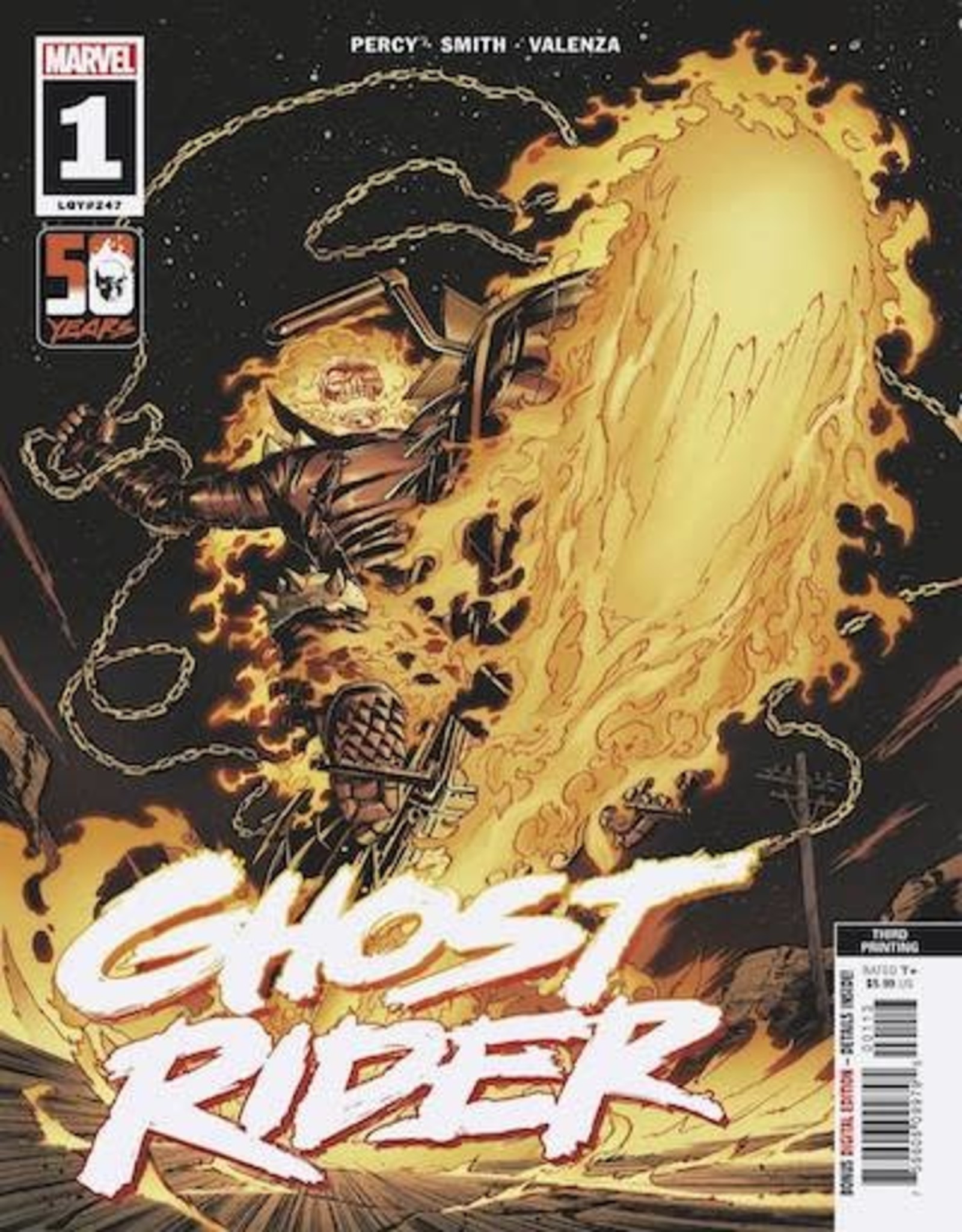 Marvel Comics Ghost Rider #1 Cory Smith 3rd Prt