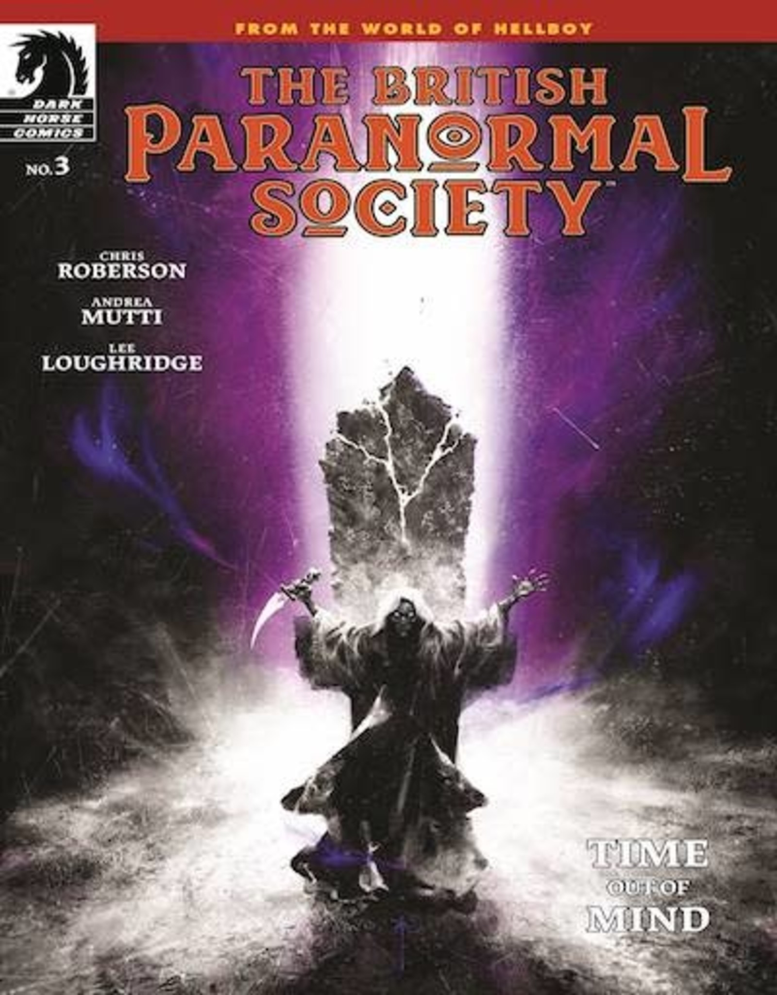 Dark Horse Comics British Paranormal Society Time Out Of Mind #3