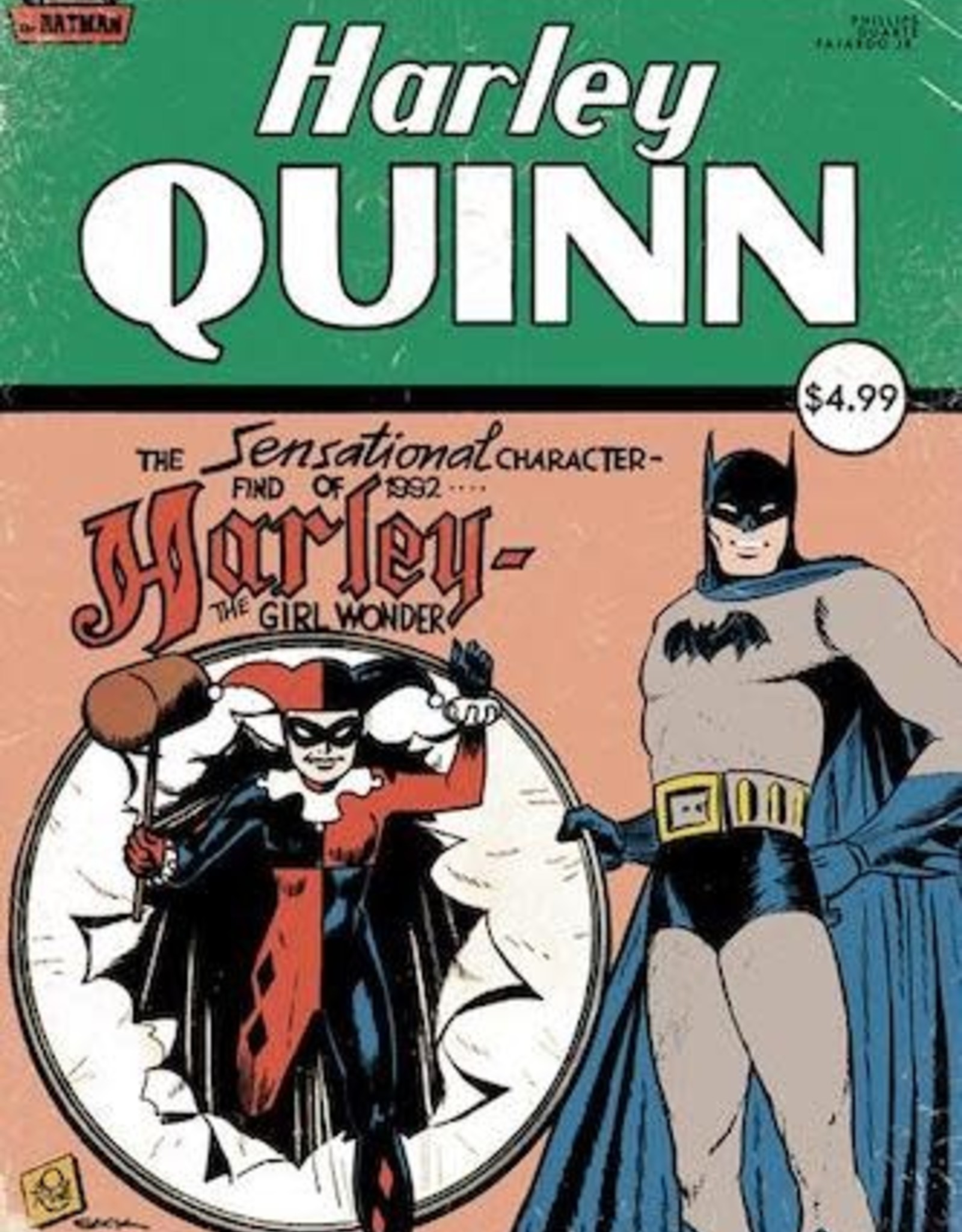DC Comics Harley Quinn #19 Cvr C Ryan Sook Homage Card Stock Var