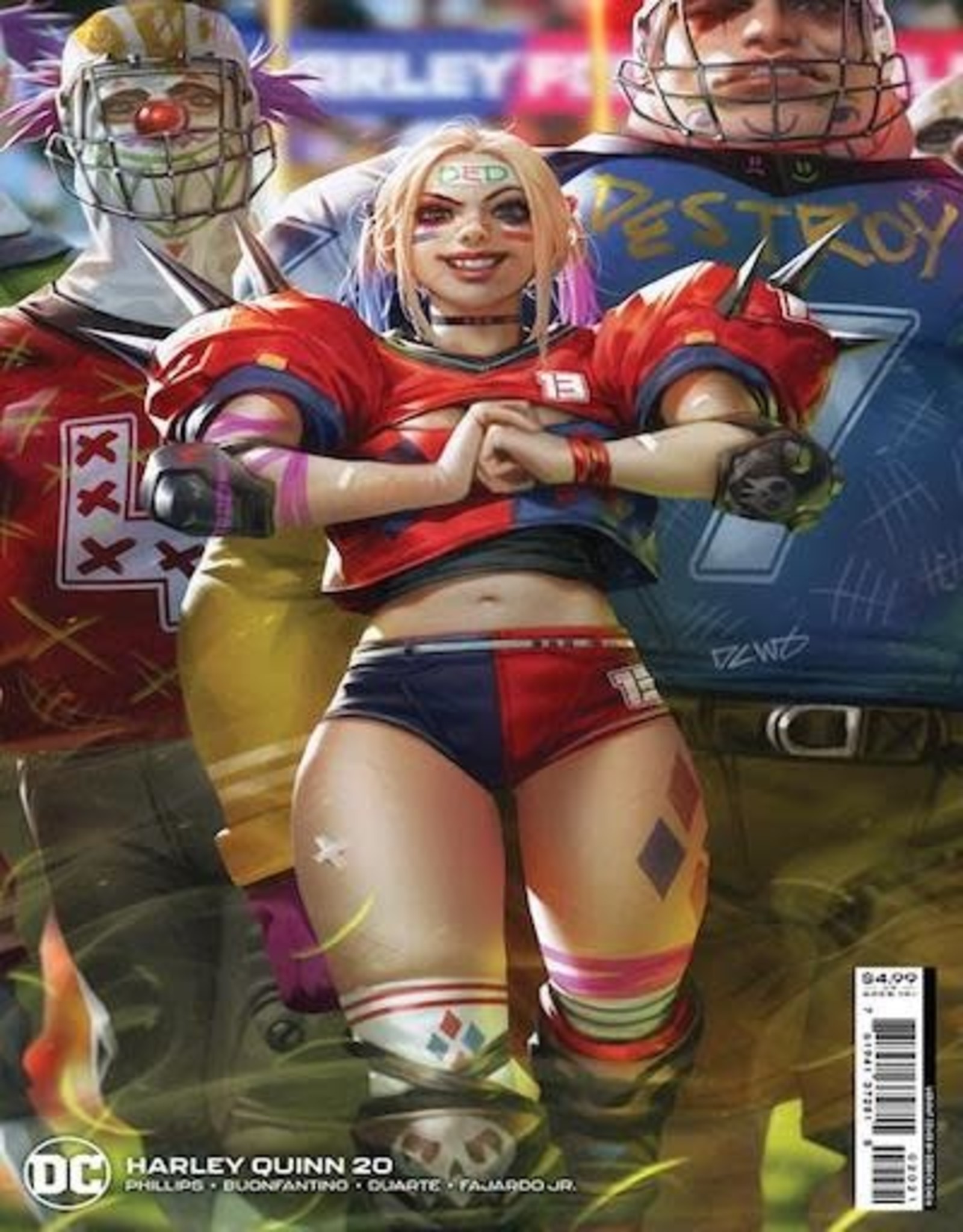 DC Comics Harley Quinn #20 Cvr B Derrick Chew Card Stock Var