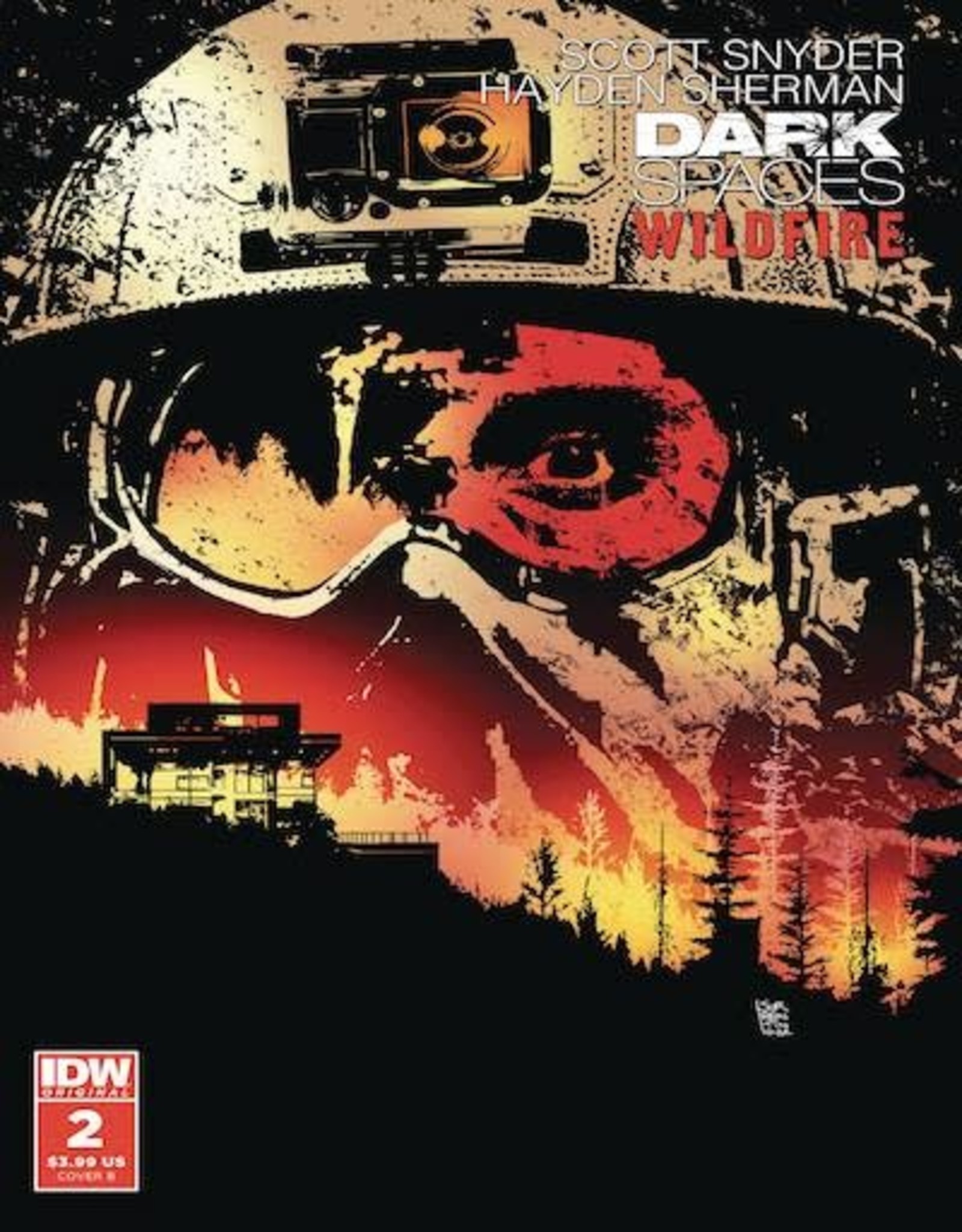 IDW Publishing Dark Spaces Wildfire #2 Variant B Sorrentino