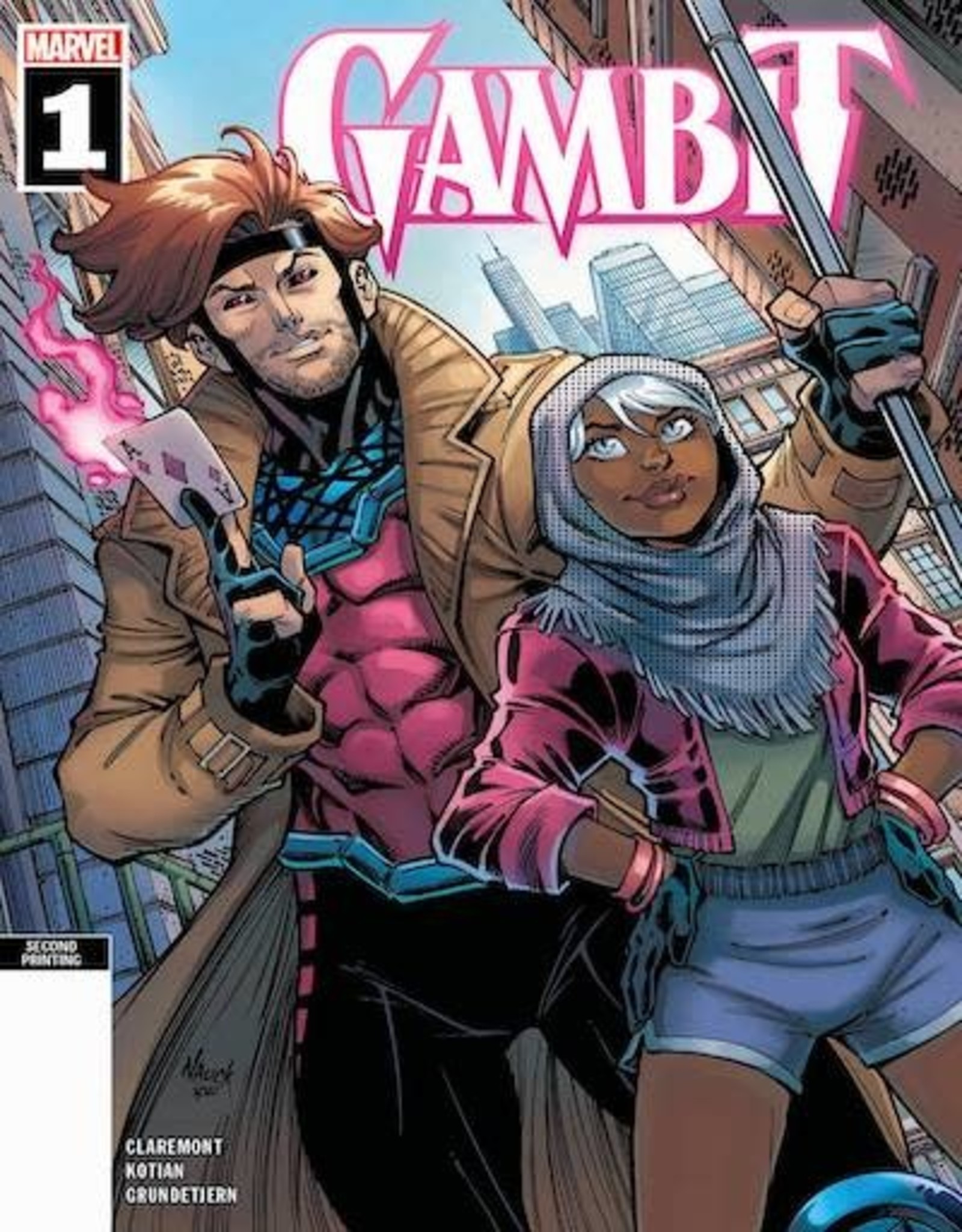 Marvel Comics Gambit #1 Nauck 2nd Ptg Variant