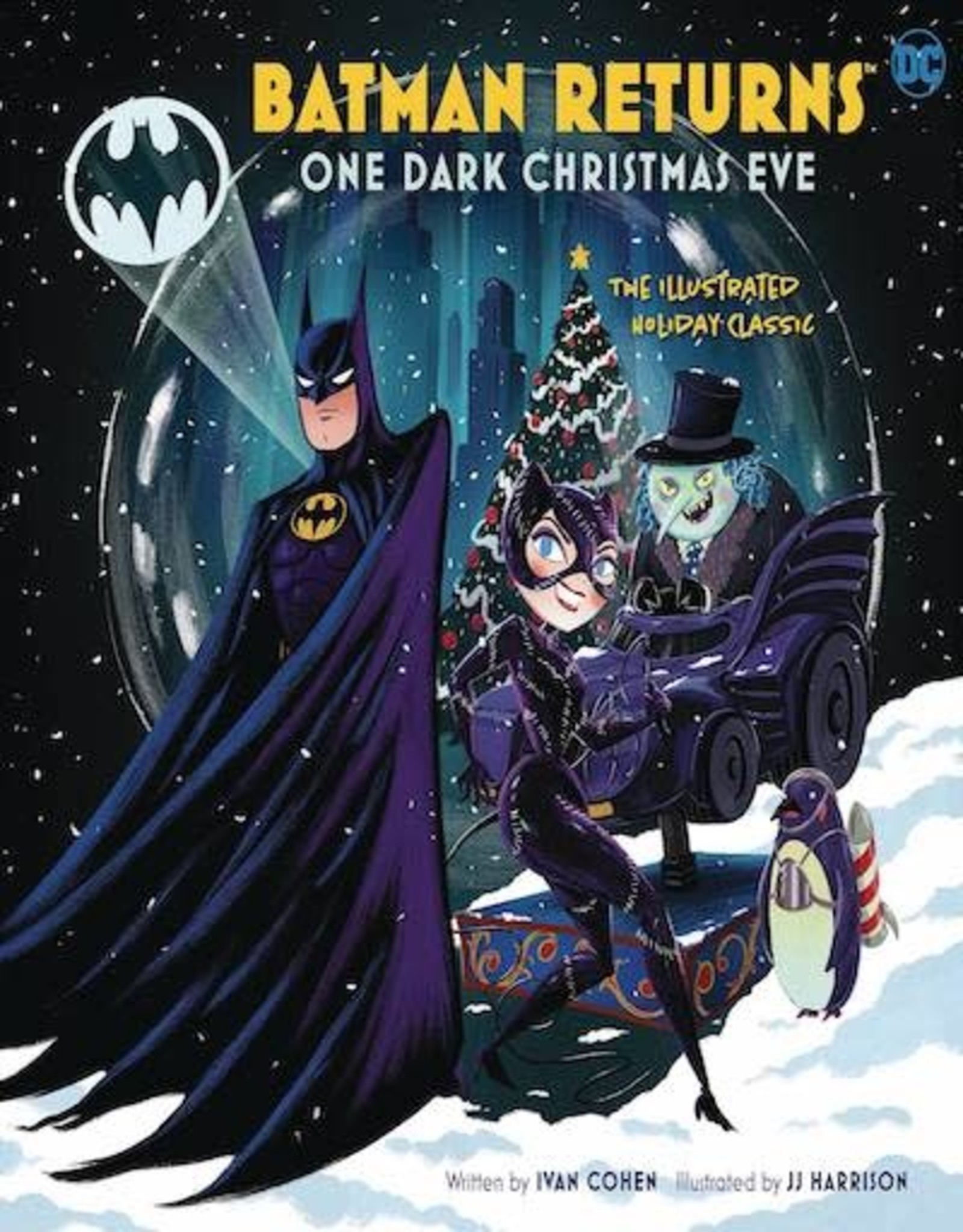 Batman Returns One Dark Christmas Eve Illus Holiday GN - Titan Moon Comics