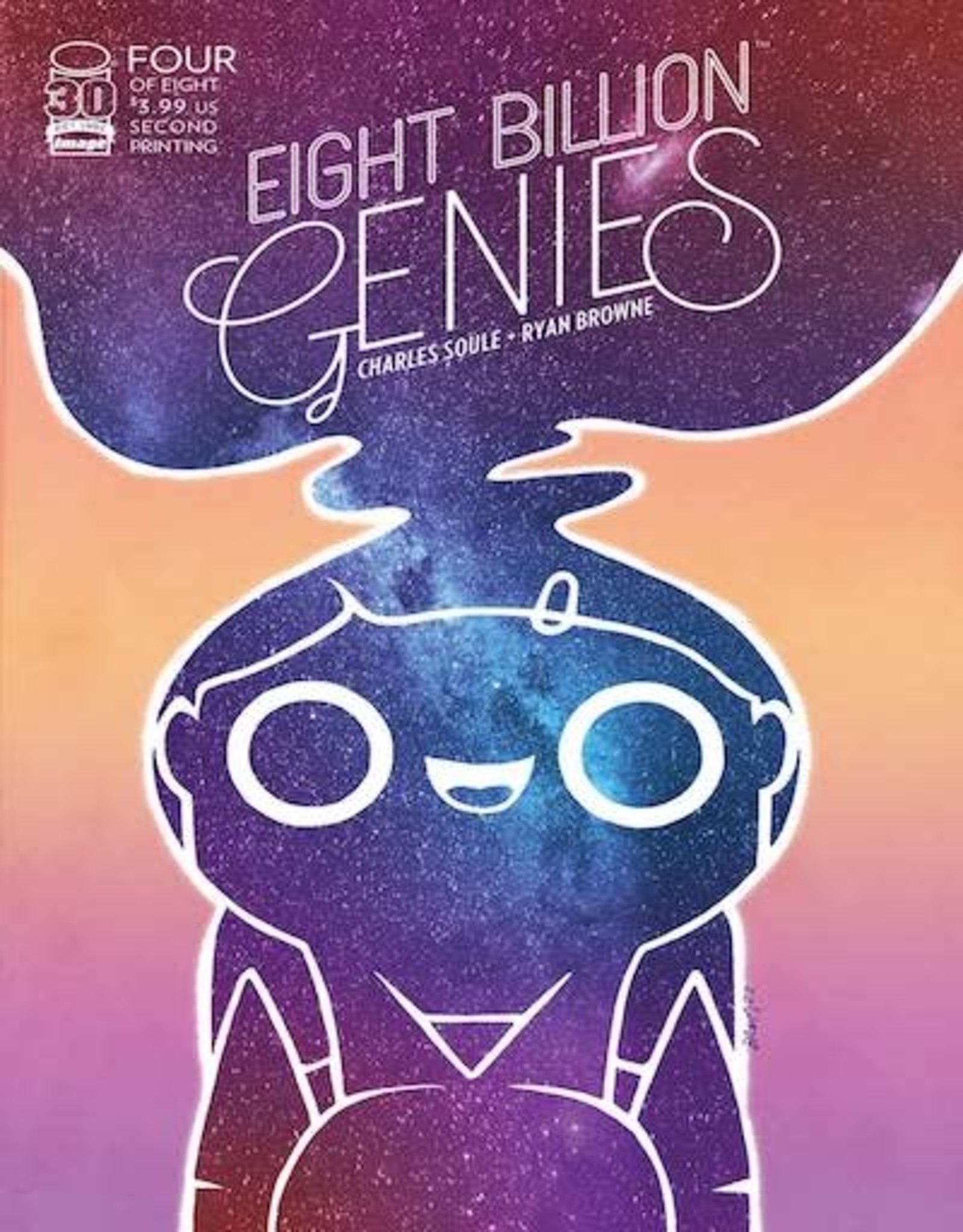 Image Comics Eight Billion Genies #4 2nd Ptg