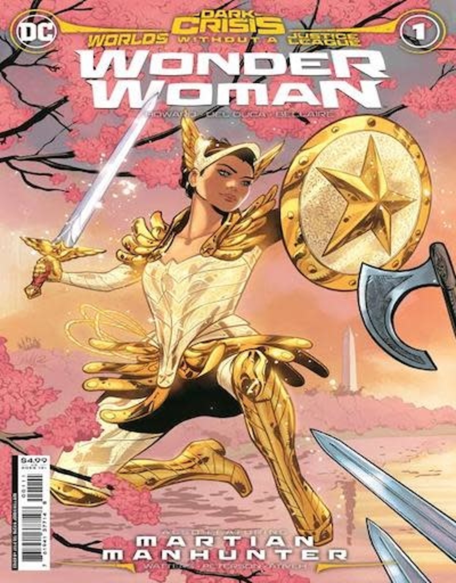 DC Comics Dark Crisis Worlds Without A Justice League Wonder Woman #1 (One Shot) Cvr A Leila Del Duca