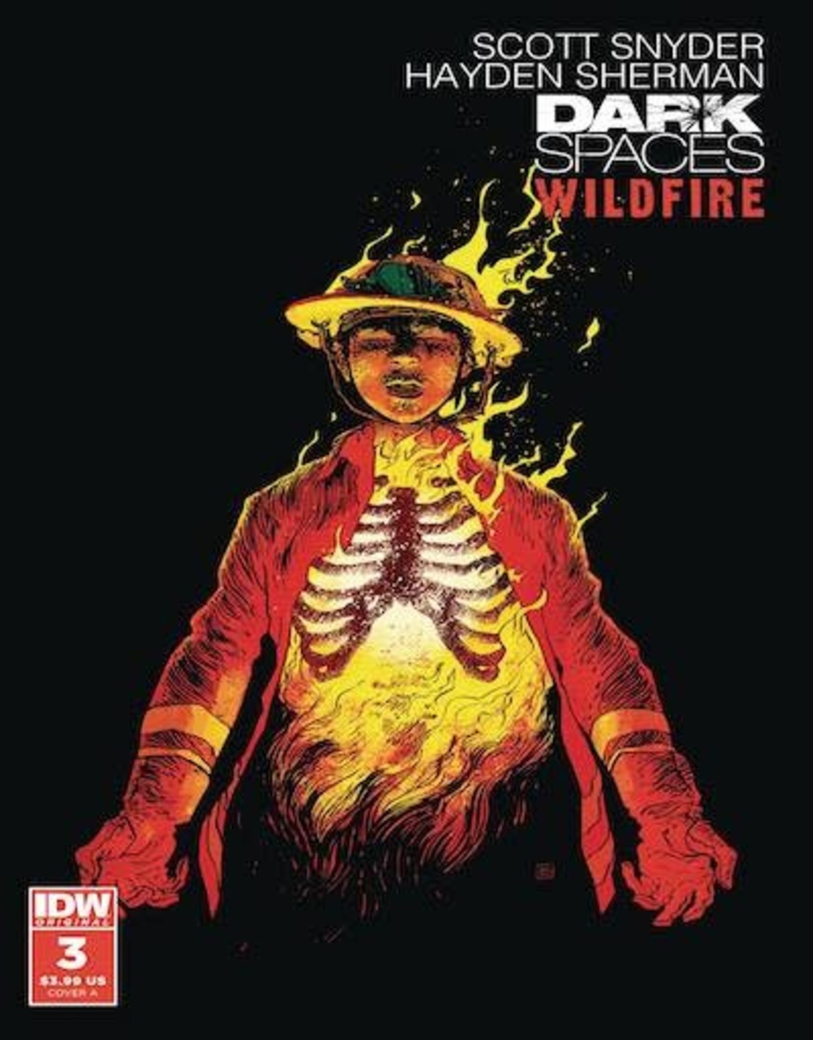 IDW Publishing Dark Spaces Wildfire #3 Variant A Sherman