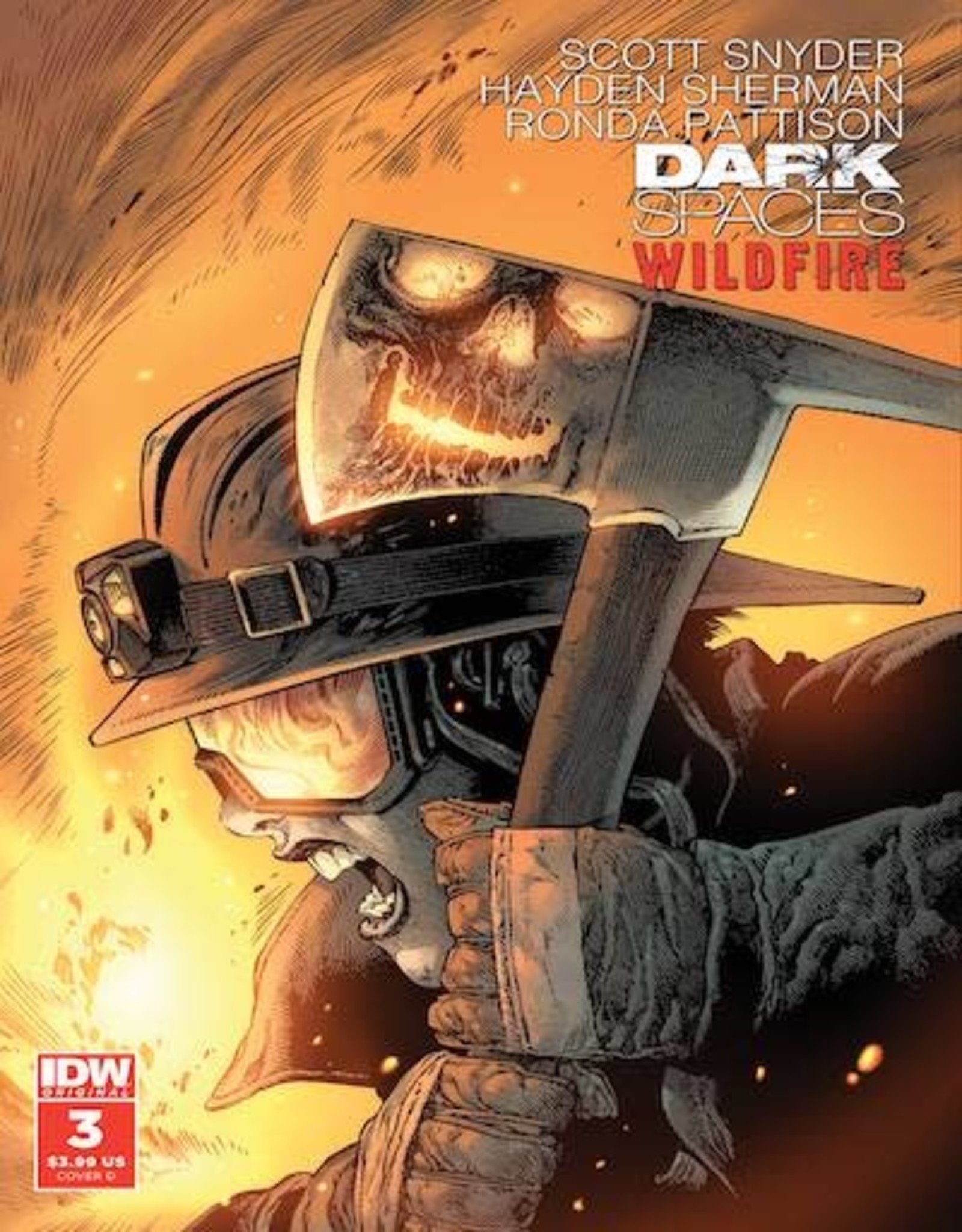 IDW Publishing Dark Spaces Wildfire #3 Variant D Rodriguez