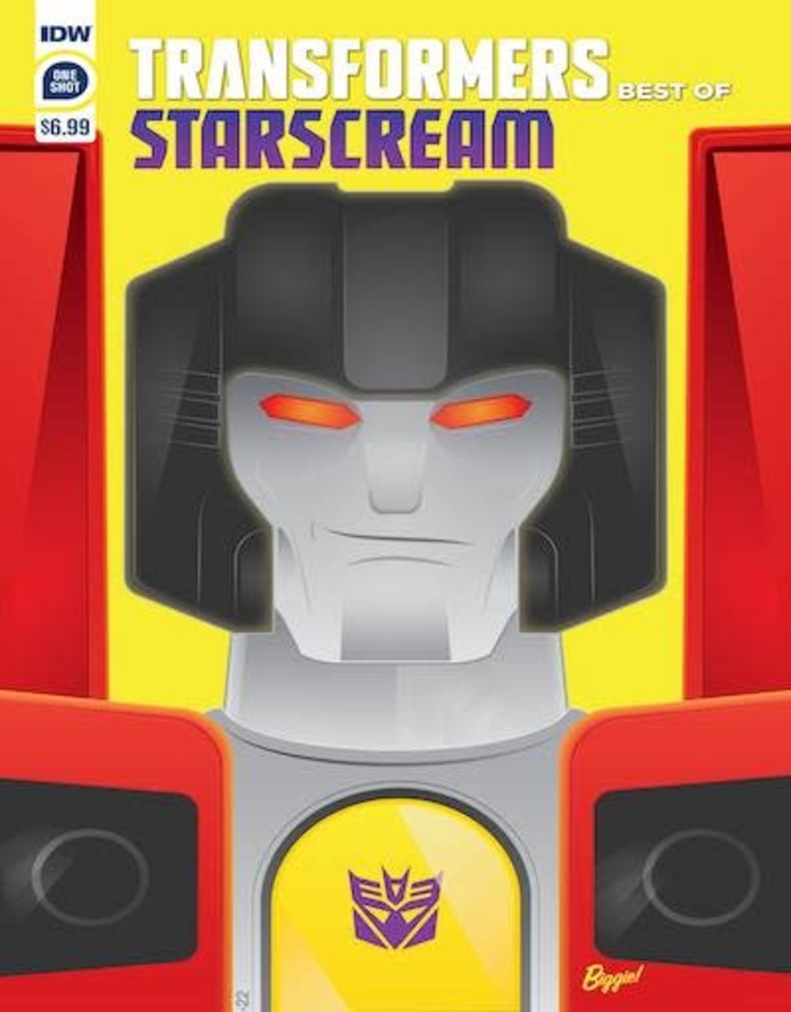 IDW Publishing Transformers Best Of Starscream (One Shot) Variant A Biggie
