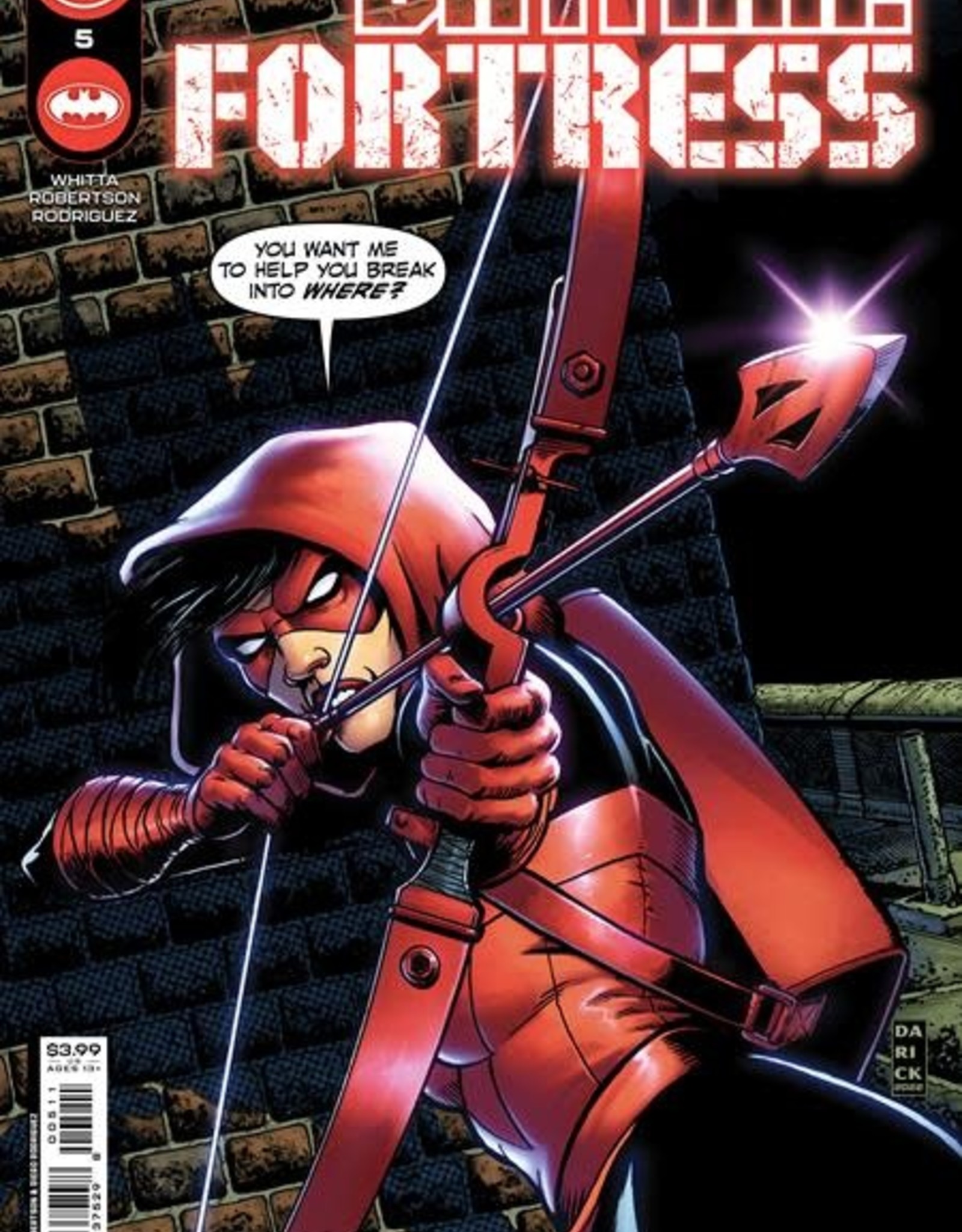 DC Comics Batman Fortress #5 Cvr A Darick Robertson