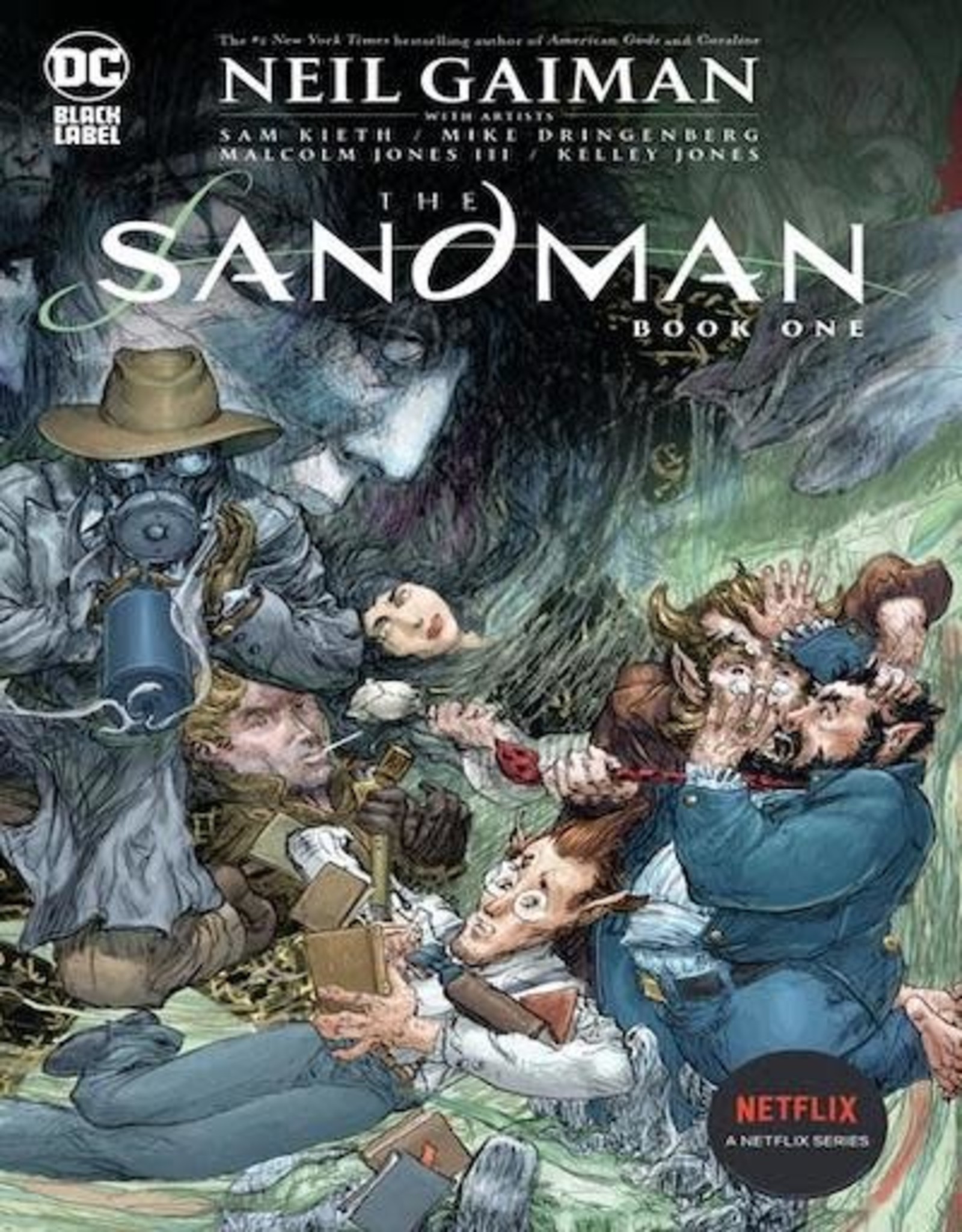 DC Comics Sandman Book 01 TP Direct Market Edition
