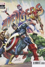 Marvel Comics Avengers Assemble Alpha #1 J Scott Campbell Anniversary Variant
