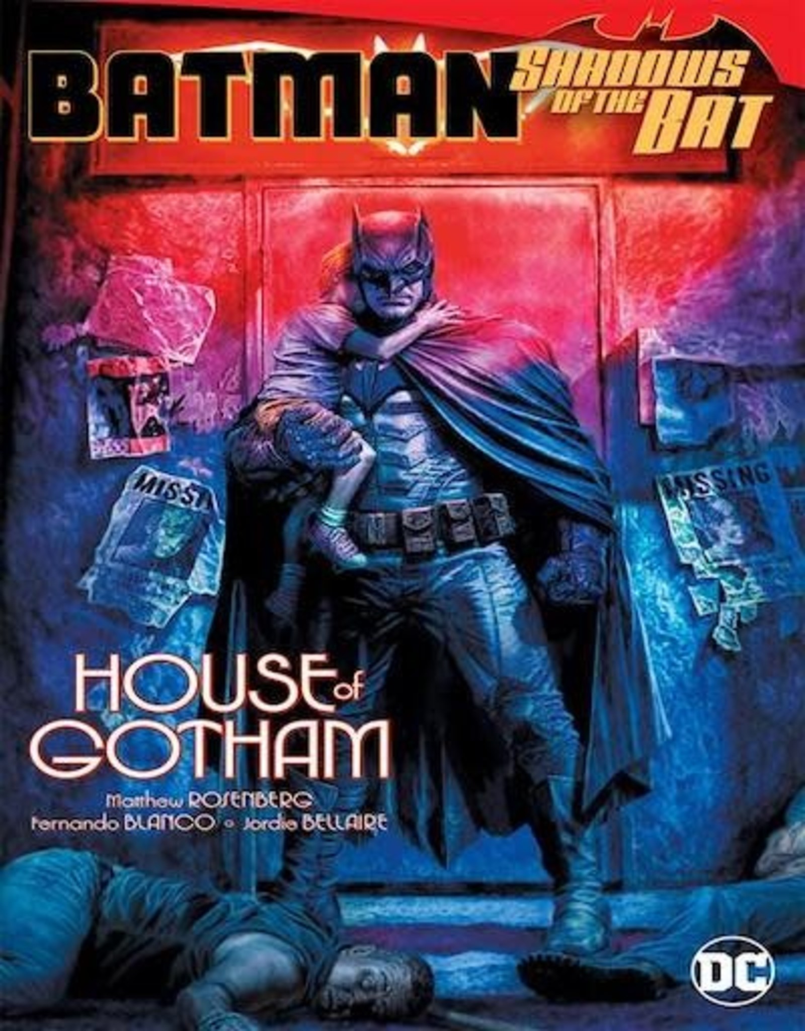 DC Comics Batman Shadows Of The Bat House Of Gotham HC