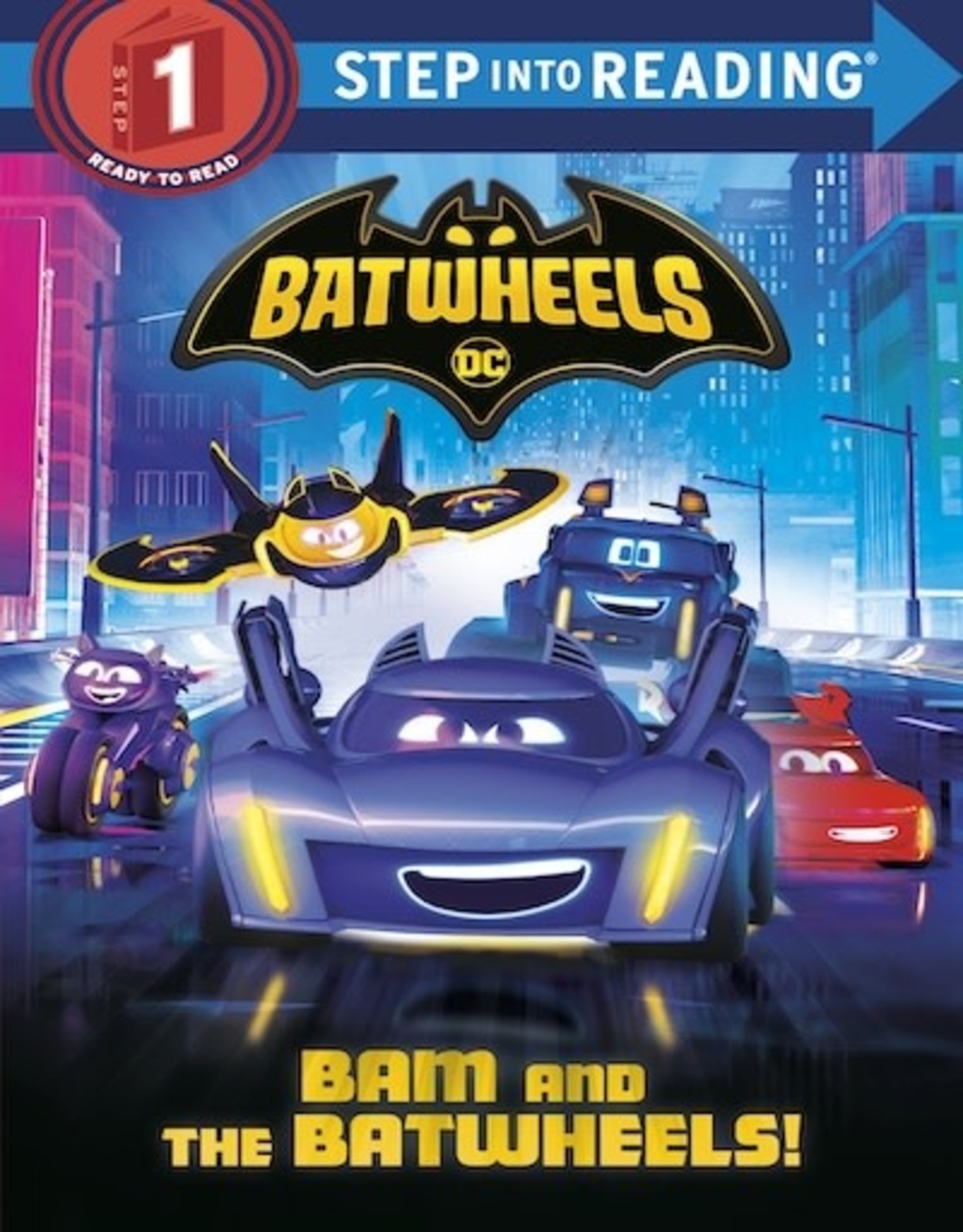 Penguin Random House DC Batman Batwheels Bam and the Batwheels Little Golden Book