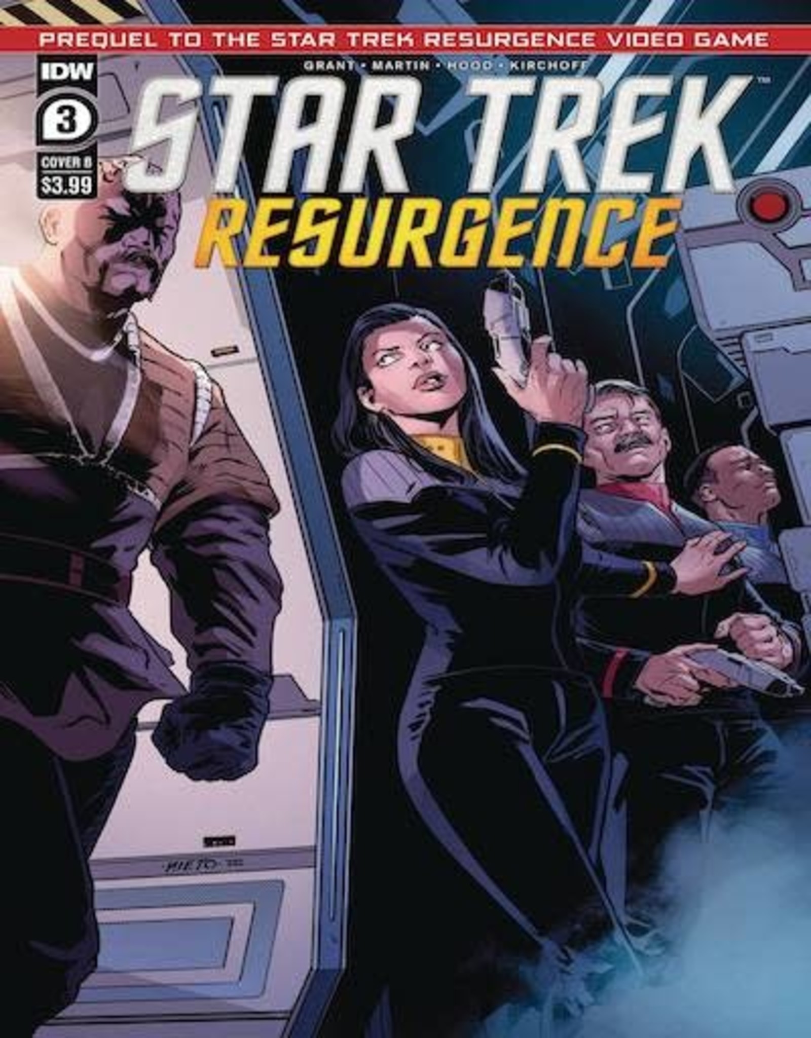 IDW Publishing Star Trek Resurgence #3 Variant B Nieto