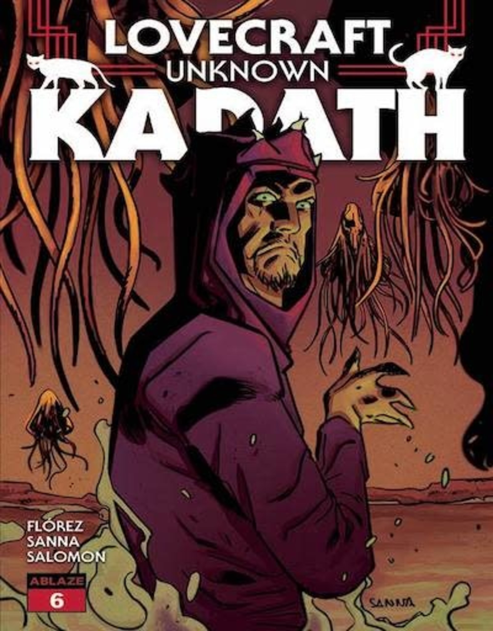 Ablaze Publishing Lovecraft Unknown Kadath #6 Cvr A Guillermo Sanna