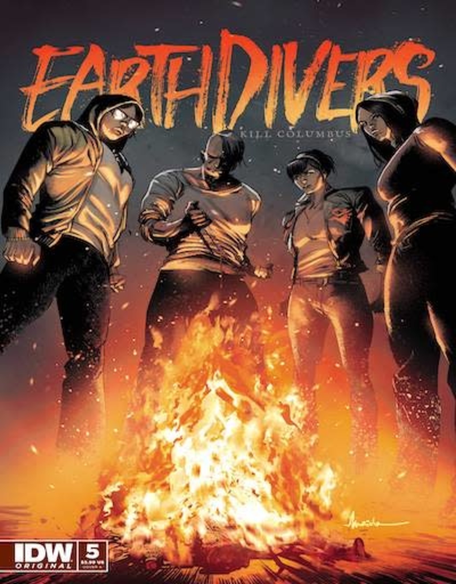 IDW Publishing Earthdivers #5 Variant A Albuquerque
