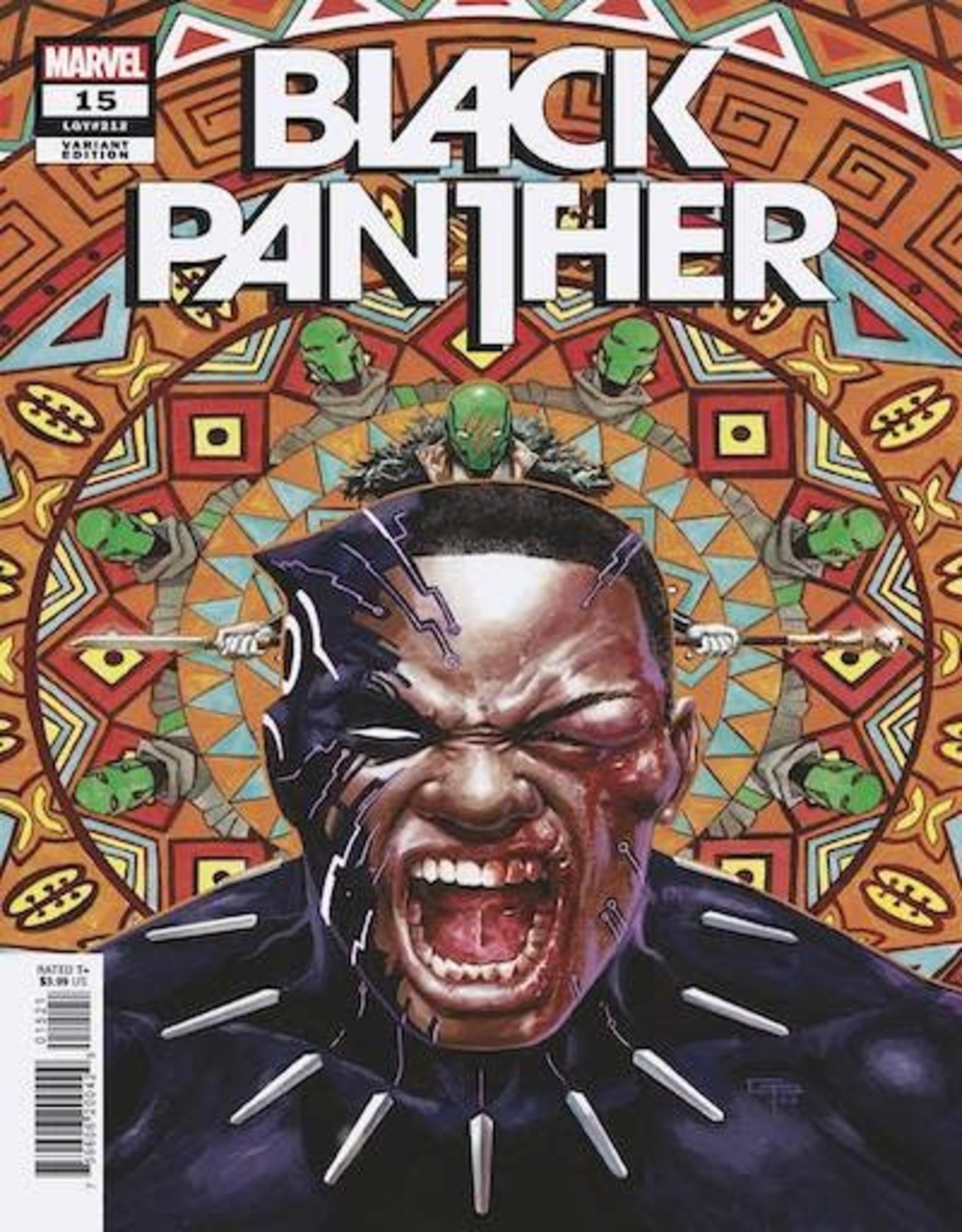 Marvel Comics Black Panther #15 Peralta Variant