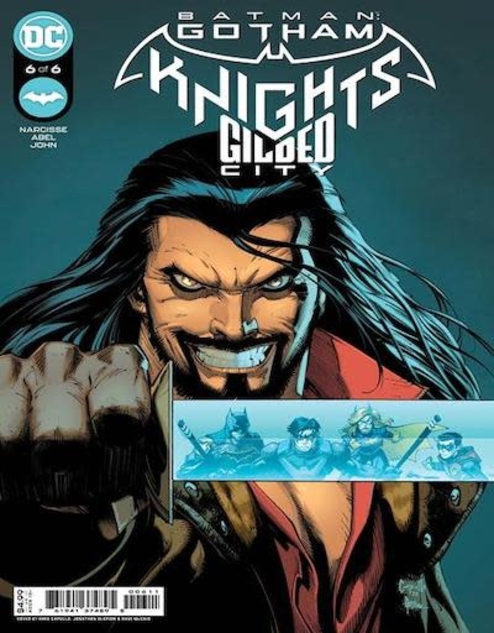 DC Comics Batman Gotham Knights Gilded City #6 Cvr A Greg Capullo - Titan  Moon Comics