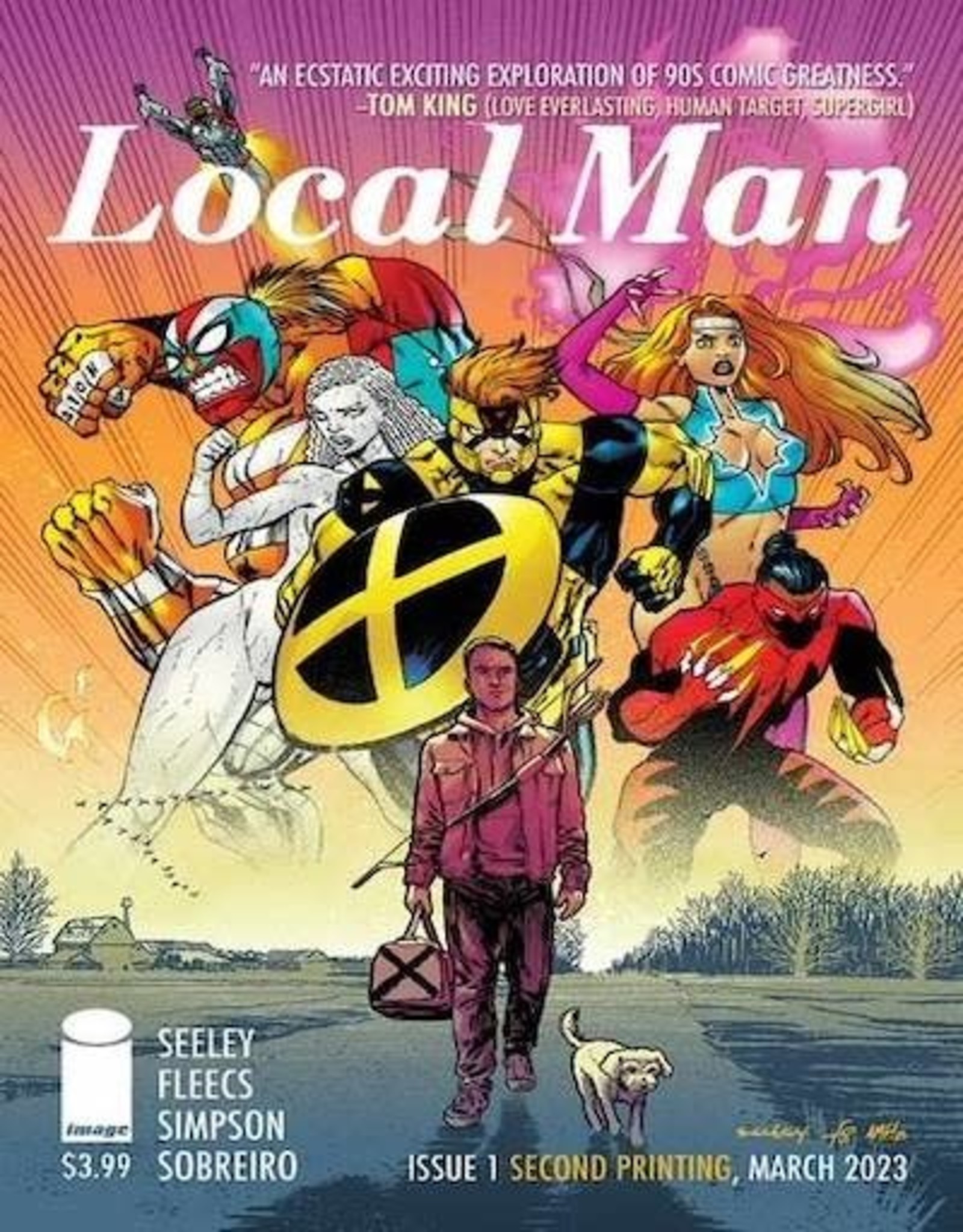 Image Comics Local Man #1 2nd Ptg