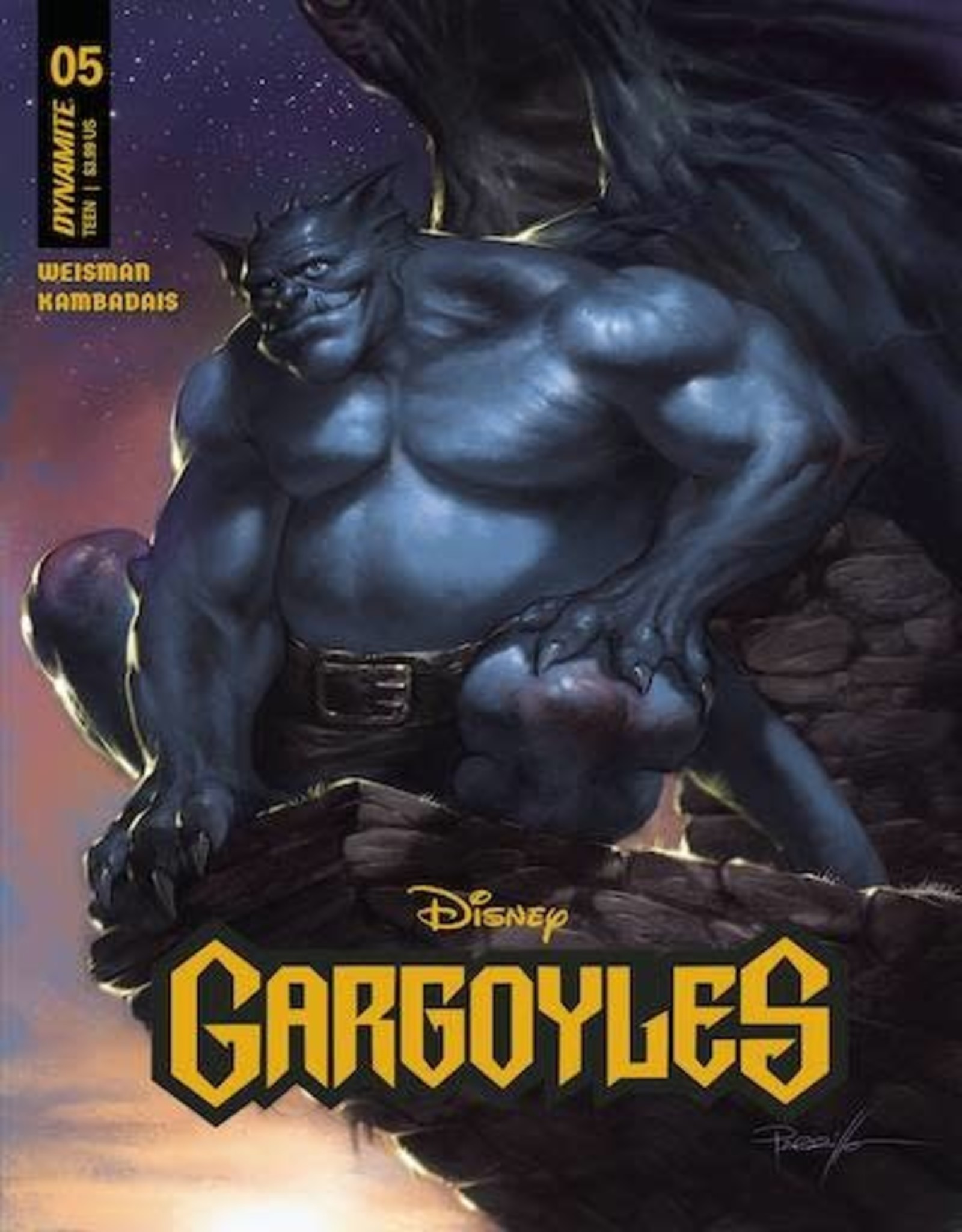 Dynamite Gargoyles #5 Cvr C Parrillo