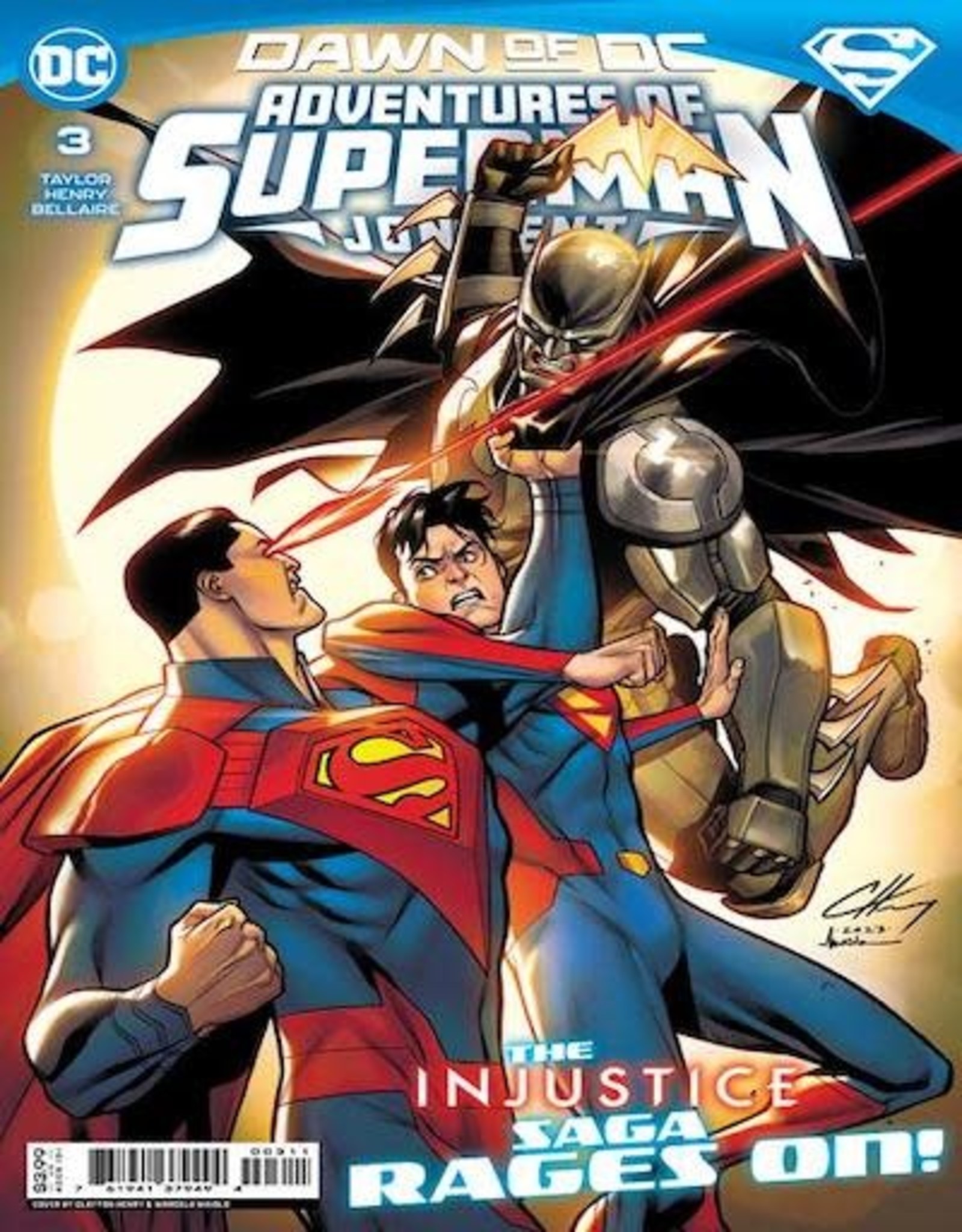 DC Comics Adventures Of Superman Jon Kent #3 Cvr A Clayton Henry