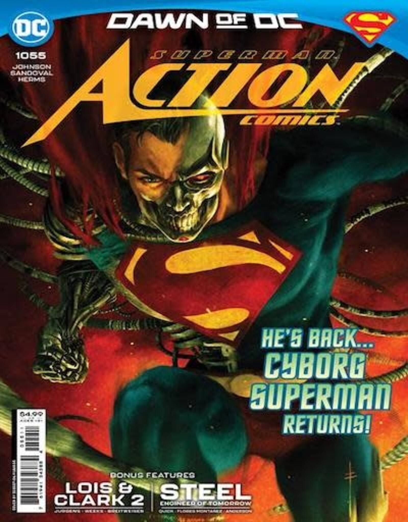 DC Comics Action Comics #1055 Cvr A Sebastian Fiumara