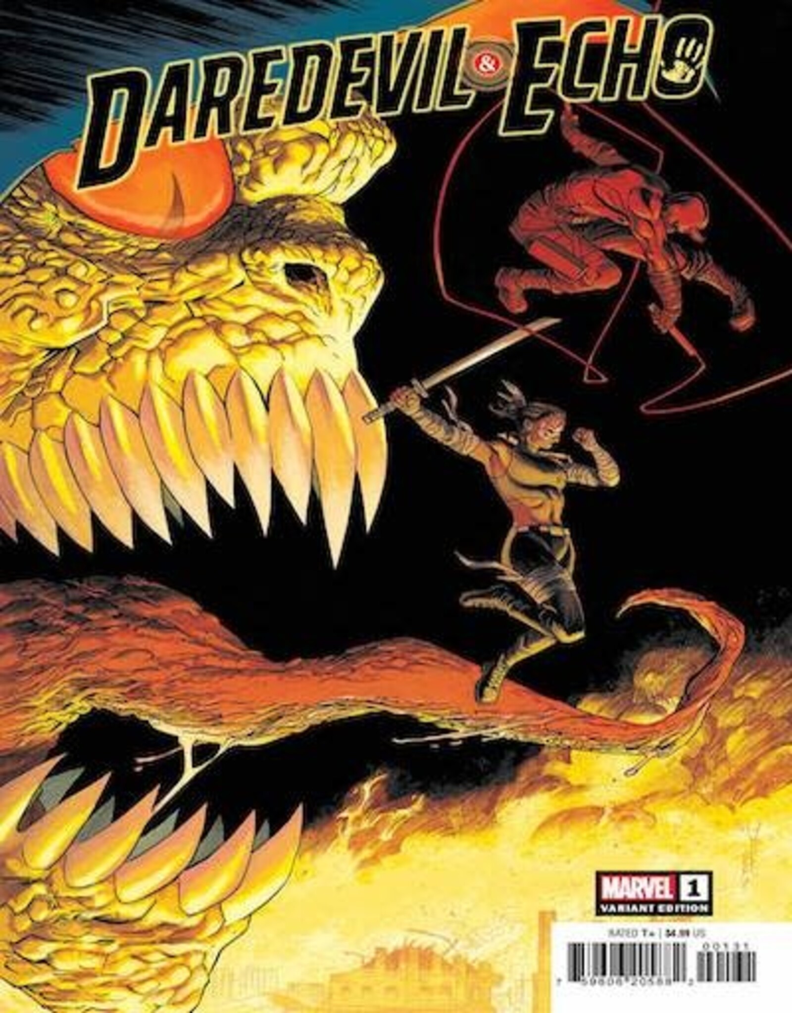 Marvel Comics Daredevil & Echo #1 Declan Shalvey Variant