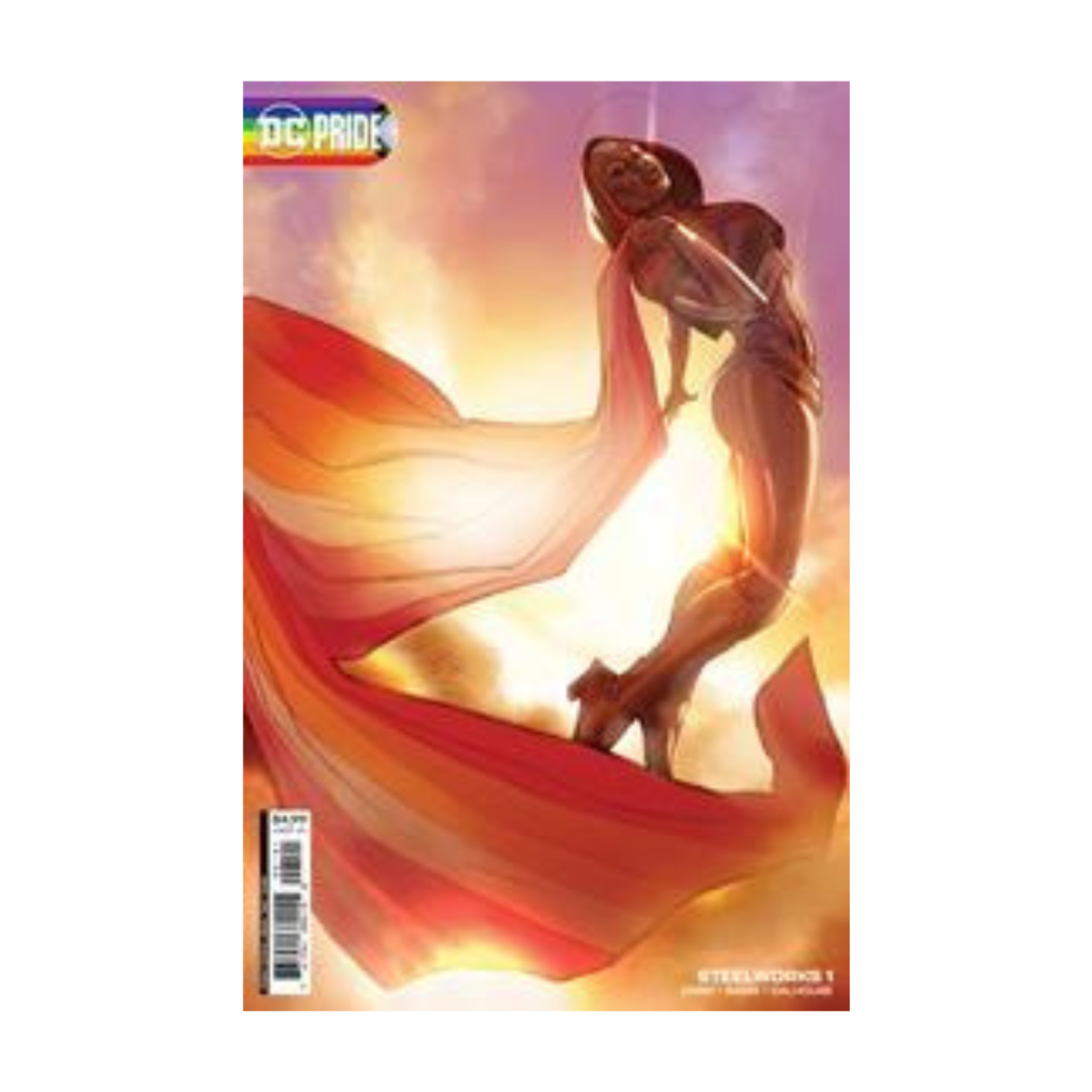 DC Comics Steelworks #1 Cvr D Joshua Sway Swaby DC Pride Card Stock Var