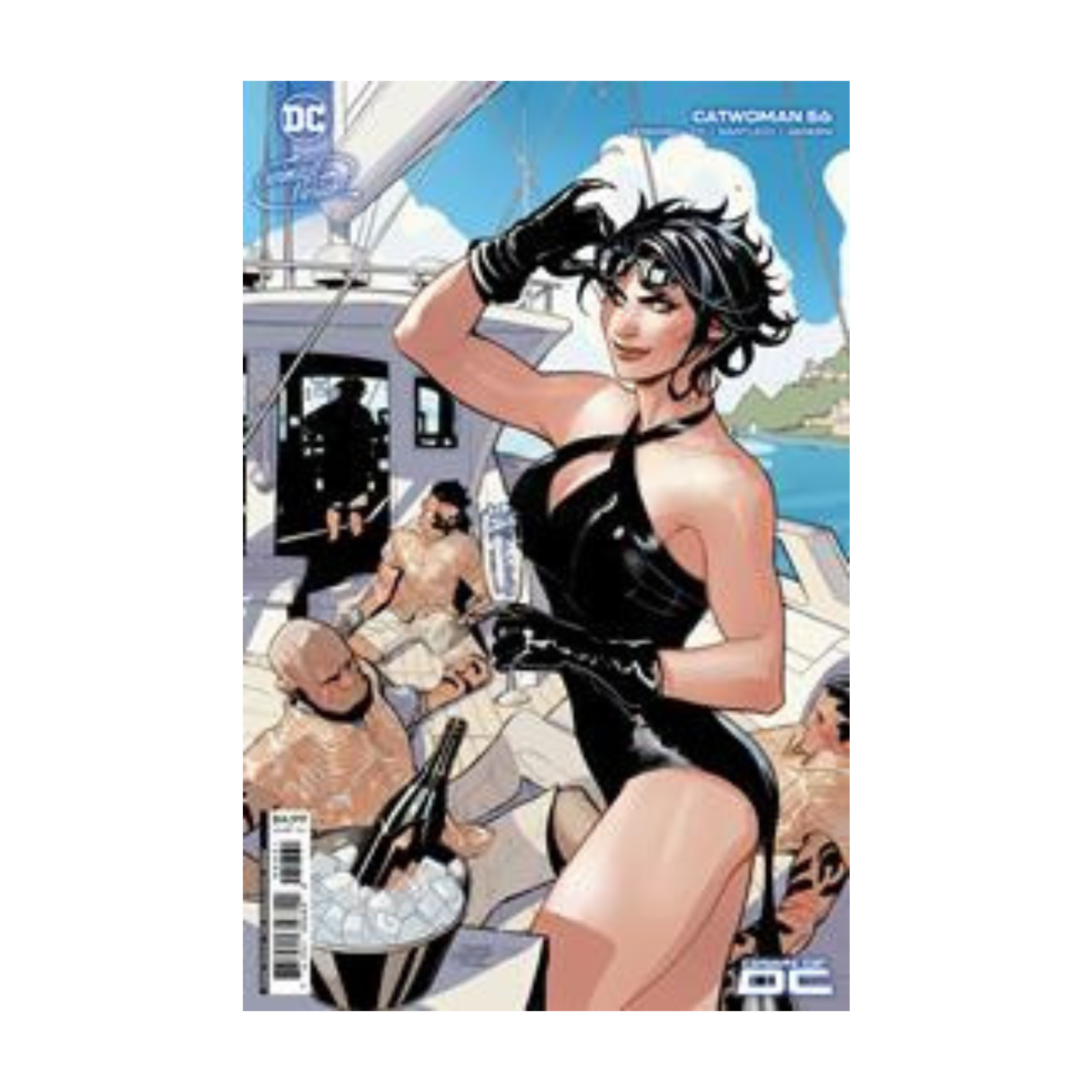 DC Comics Catwoman #56 Cvr D Terry Dodson & Rachel Dodson Swimsuit Card Stock Var