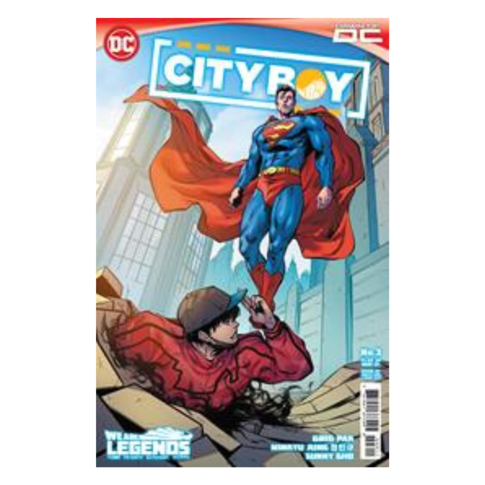 DC Comics City Boy #3 Cvr A Minkyu Jung