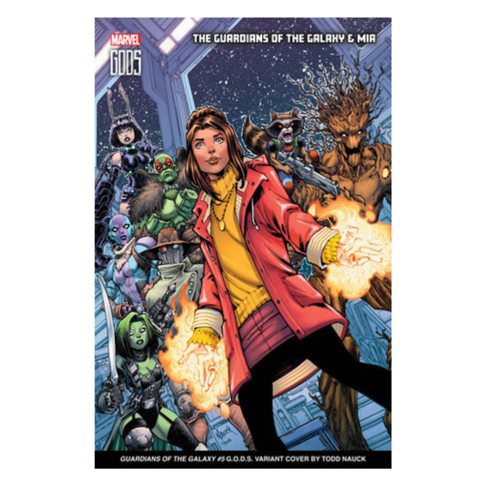 Marvel Comics Guardians Of The Galaxy #5 Todd Nauck G.O.D.S. Variant [G.O.D.S.]