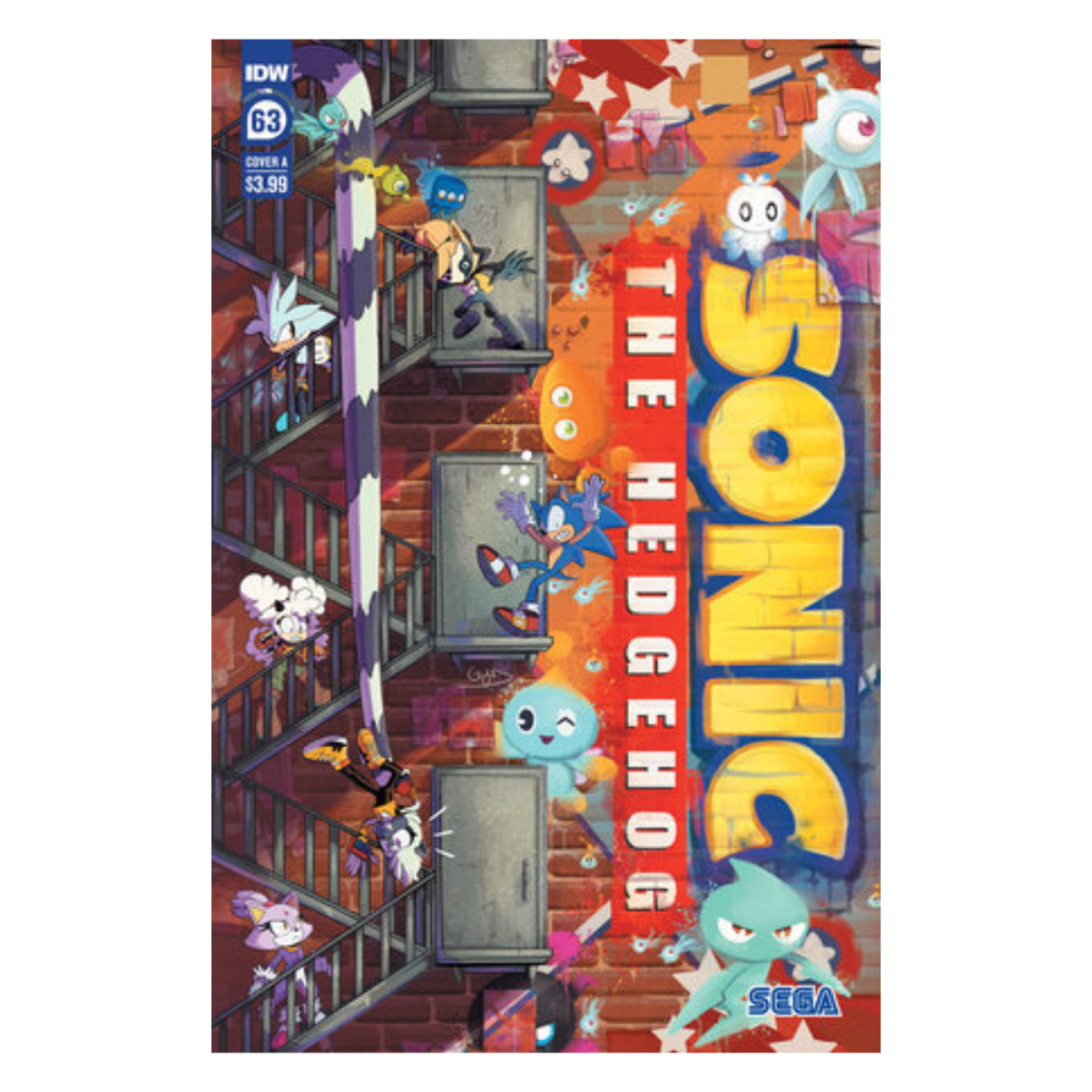 IDW Publishing Sonic the Hedgehog #63 Cover A Dutreix