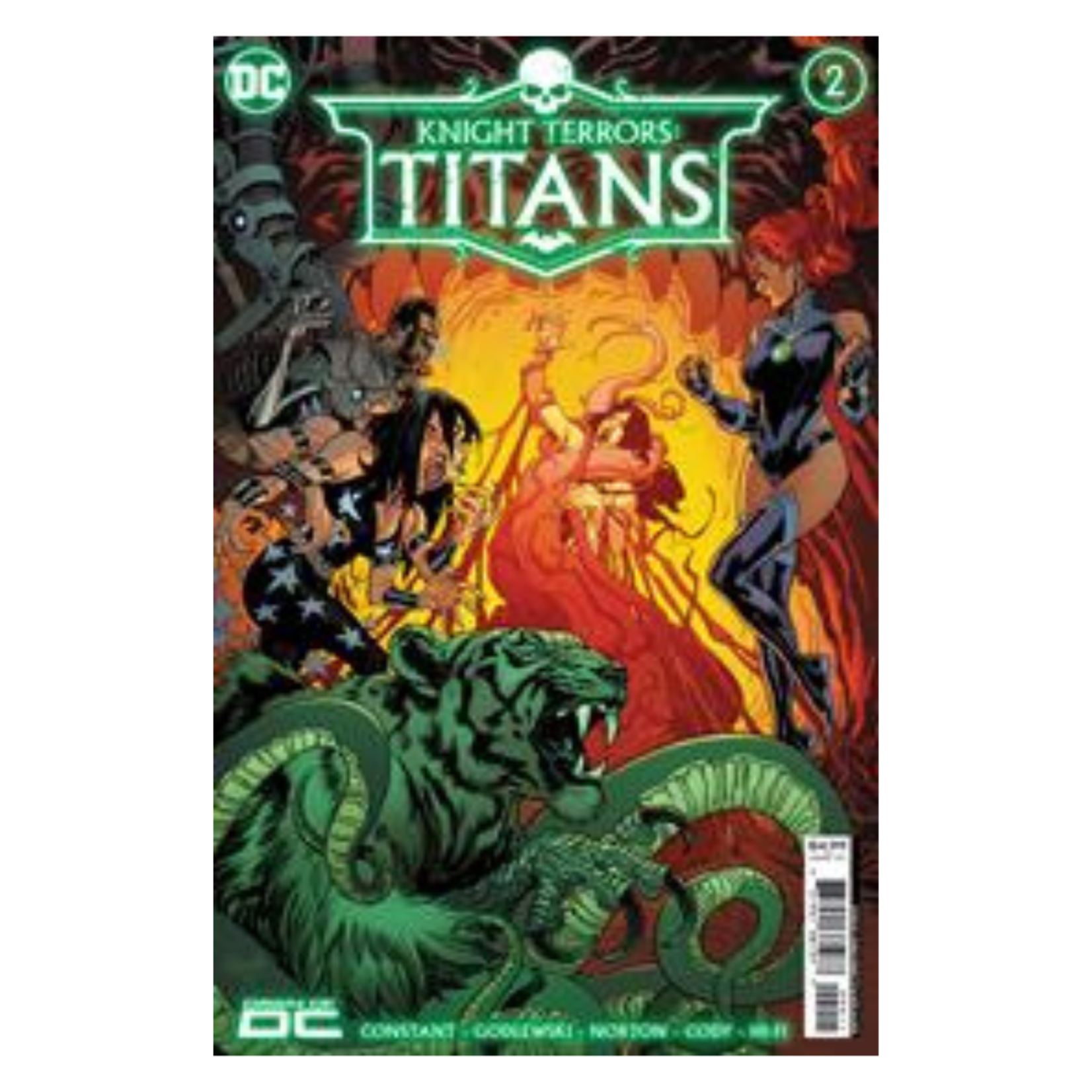 DC Comics Knight Terrors Titans #2 Cvr A Yanick Paquette