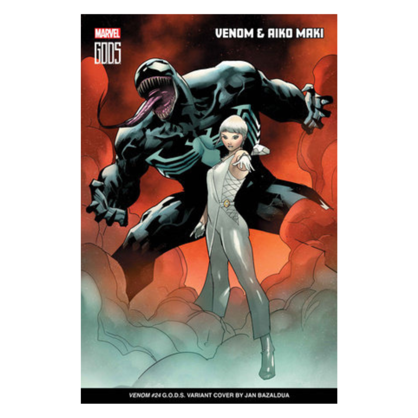 Marvel Comics Venom #24 Jan Bazaldua G.O.D.S. Variant [G.O.D.S.]