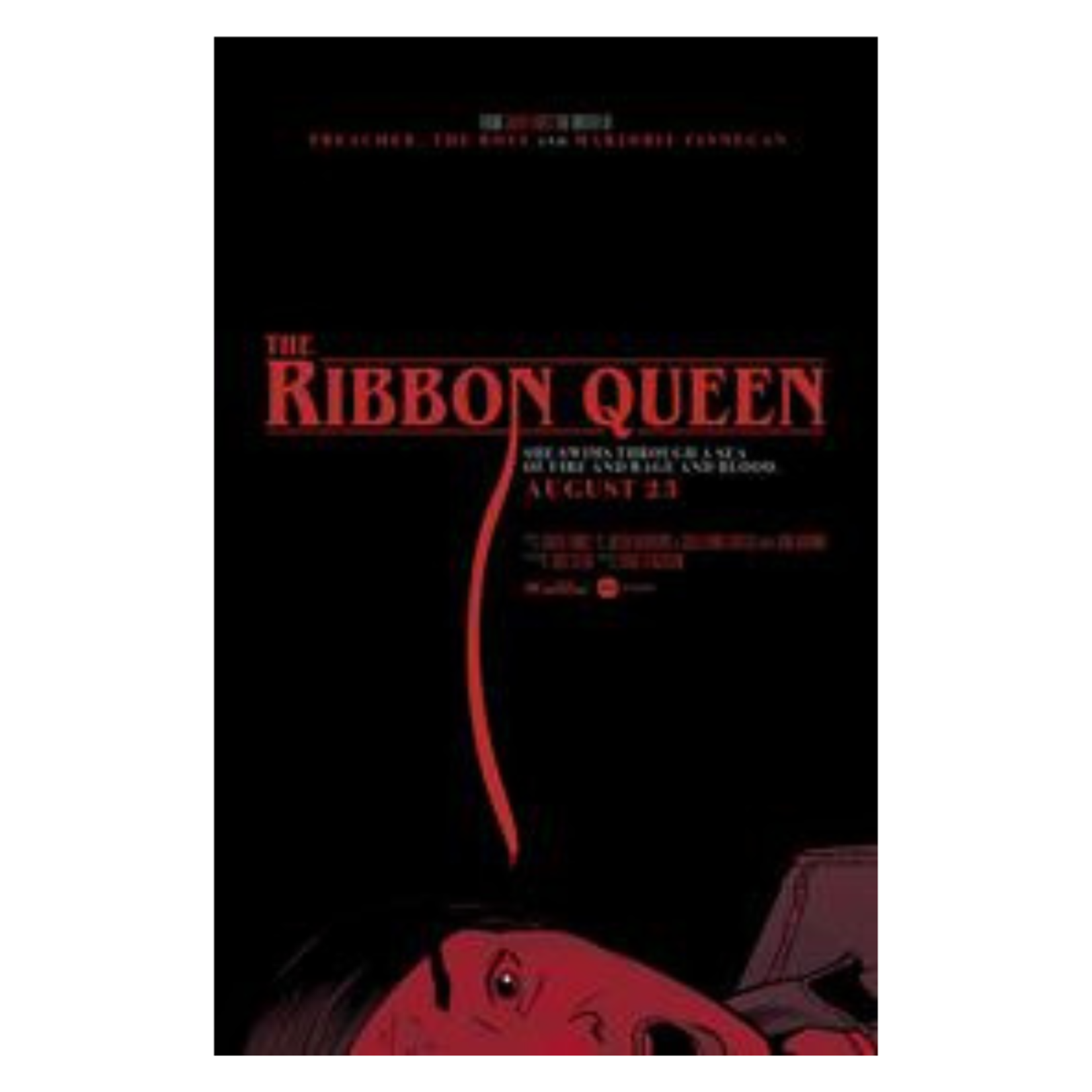 Awa Ribbon Queen #2 Cvr C Chris Ferguson & Jacen Burrows Horror Homage Var