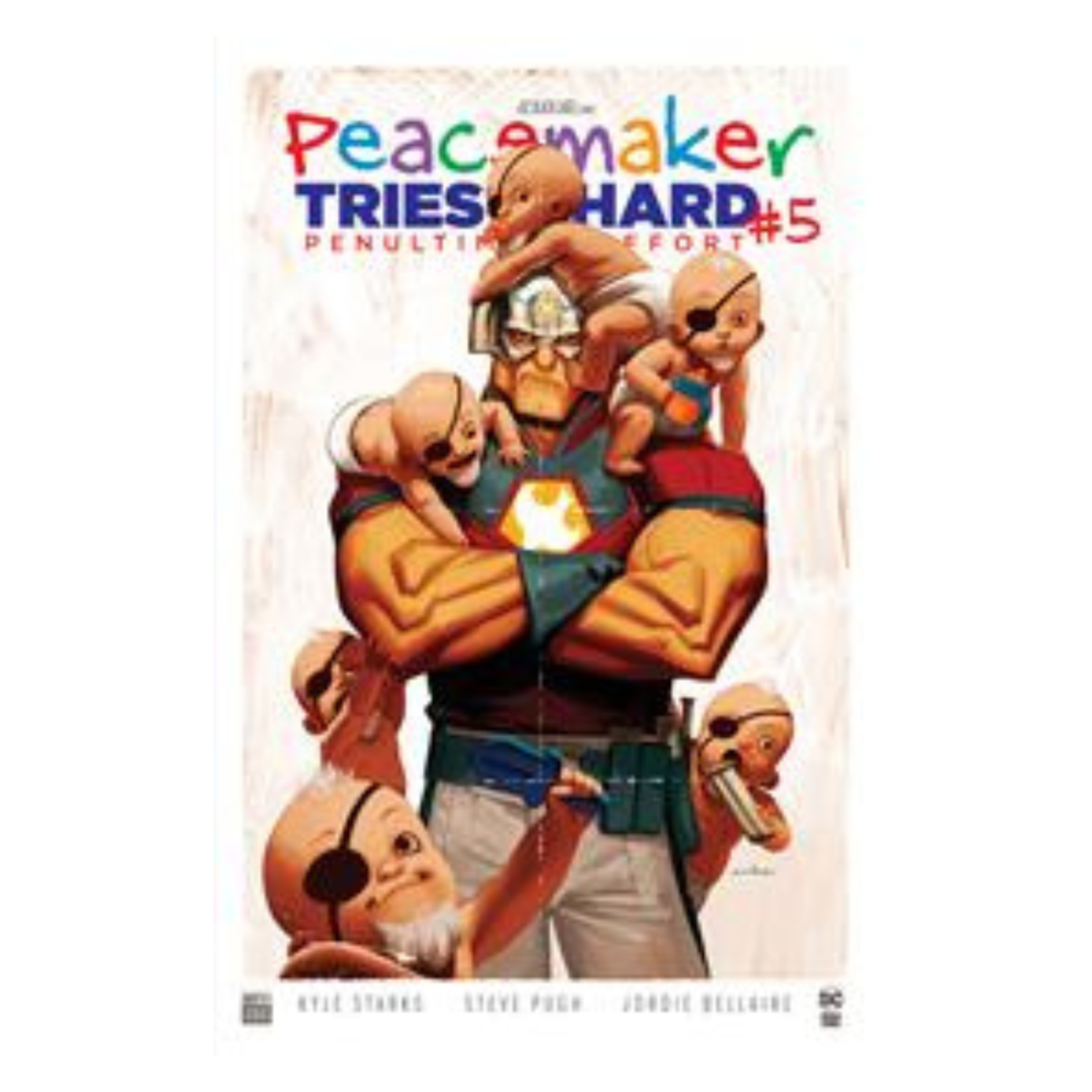 DC Comics Peacemaker Tries Hard #5 Cvr C Kris Anka Movie Poster Var