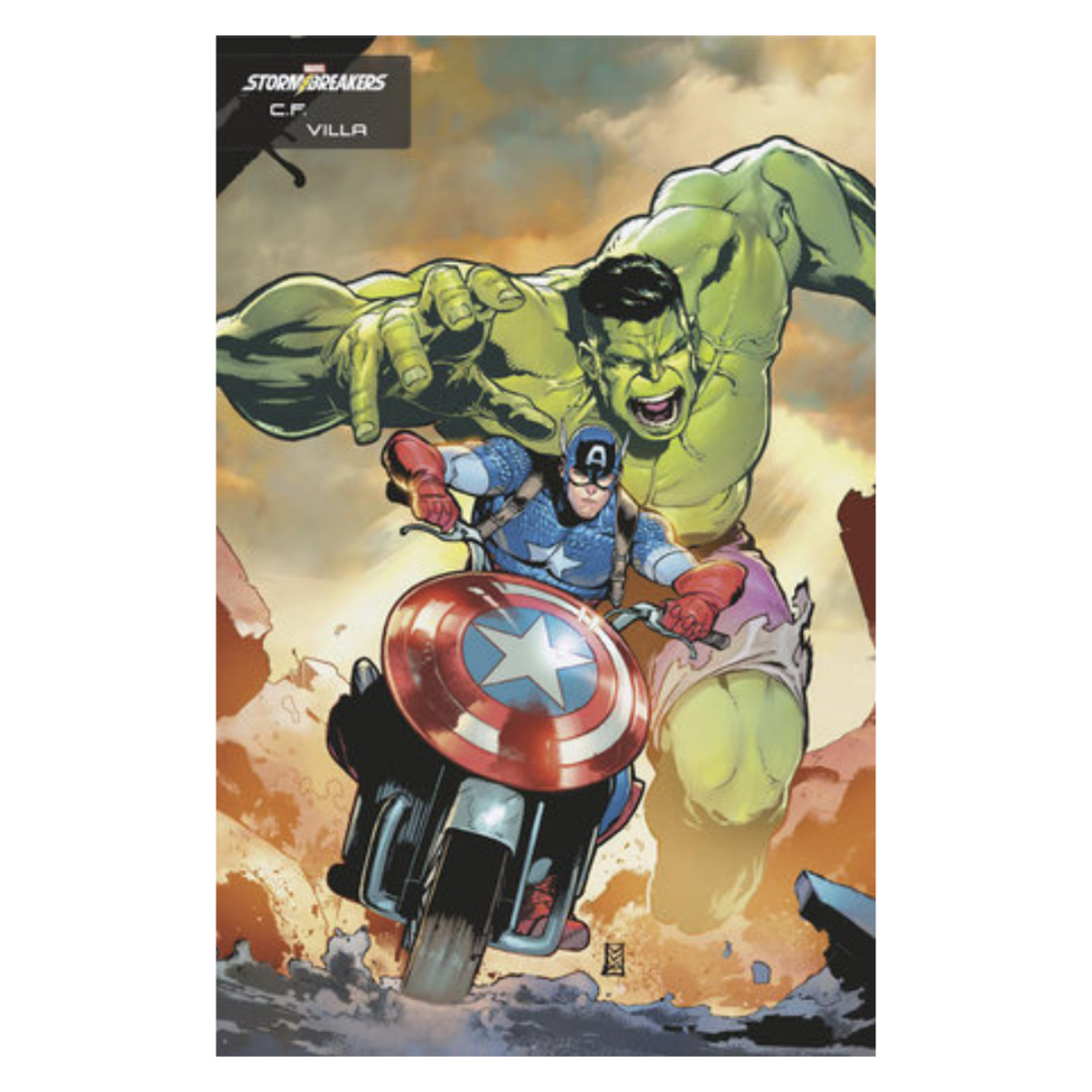 Marvel Comics Incredible Hulk #4 C.F. Villa Stormbreakers Variant