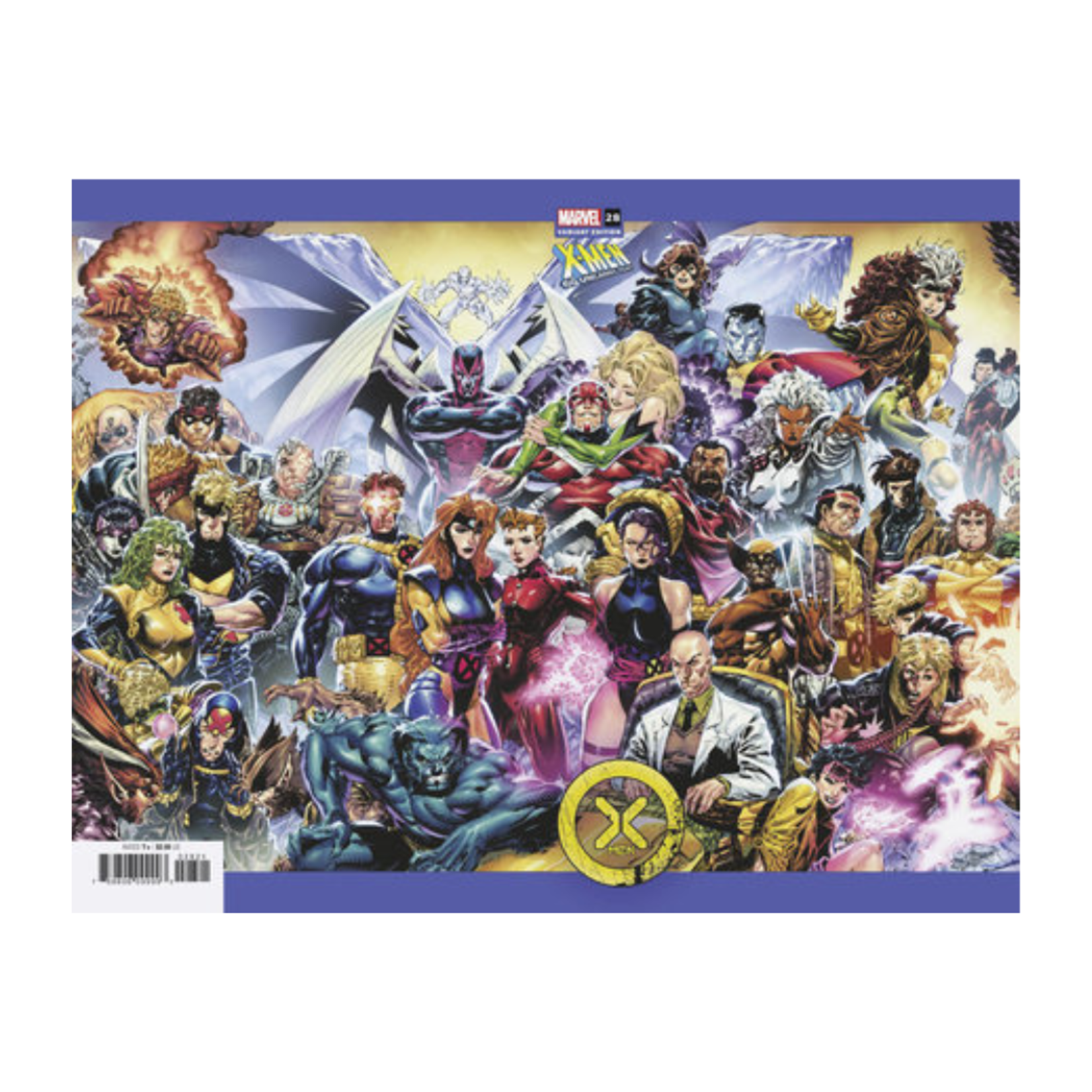 Marvel Comics X-Men #28 Philip Tan Wraparound X-Men 60th Variant [Fall]