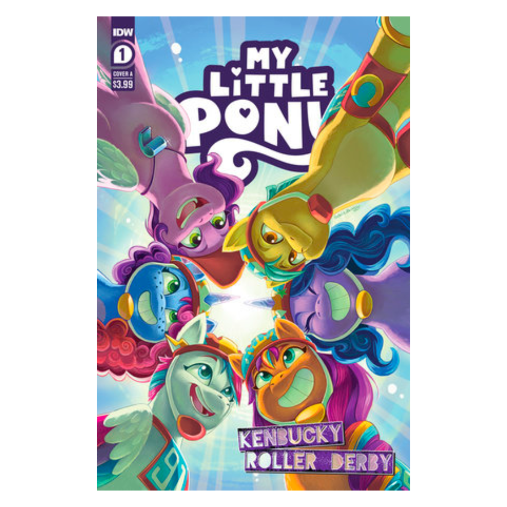 IDW Publishing My Little Pony Kenbucky Roller Derby #1 Cover A Haines