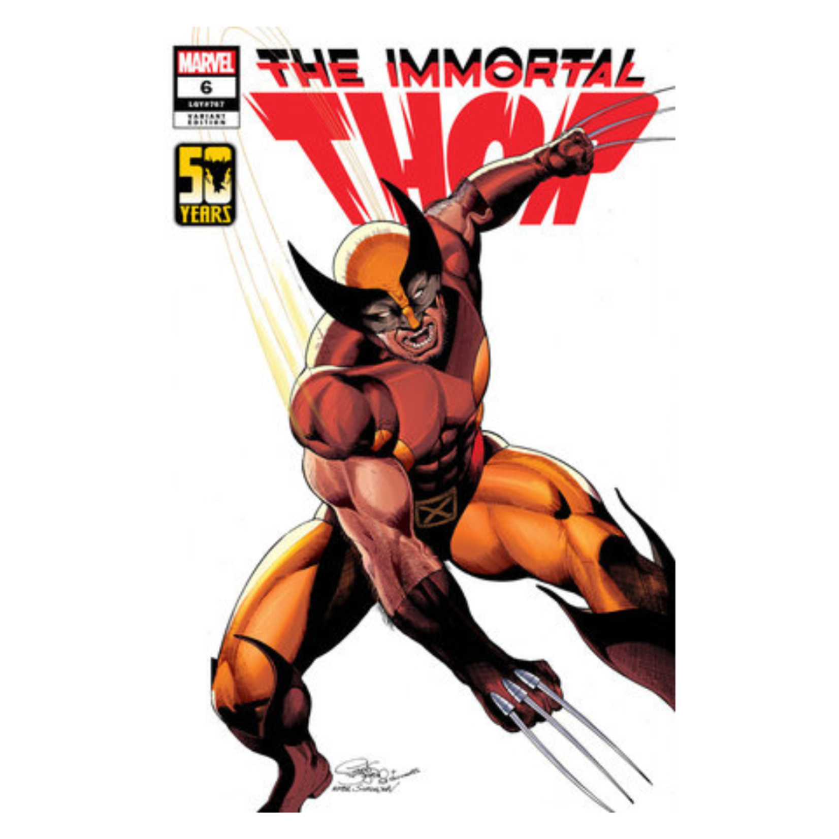 Marvel Comics Immortal Thor #6 Carlos Magno Wolverine Wolverine Wolverine Variant