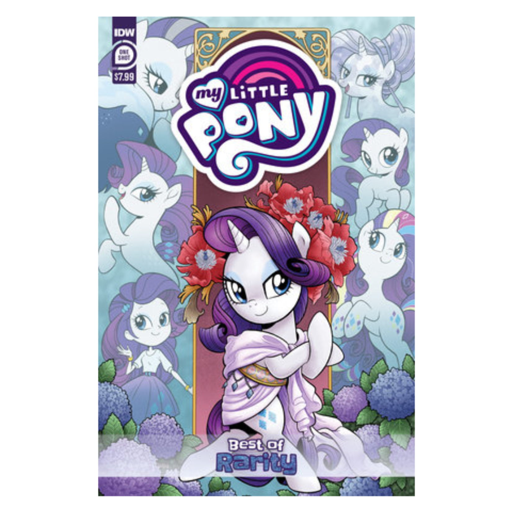 IDW Publishing My Little Pony Best of Rarity Cover A Hickey