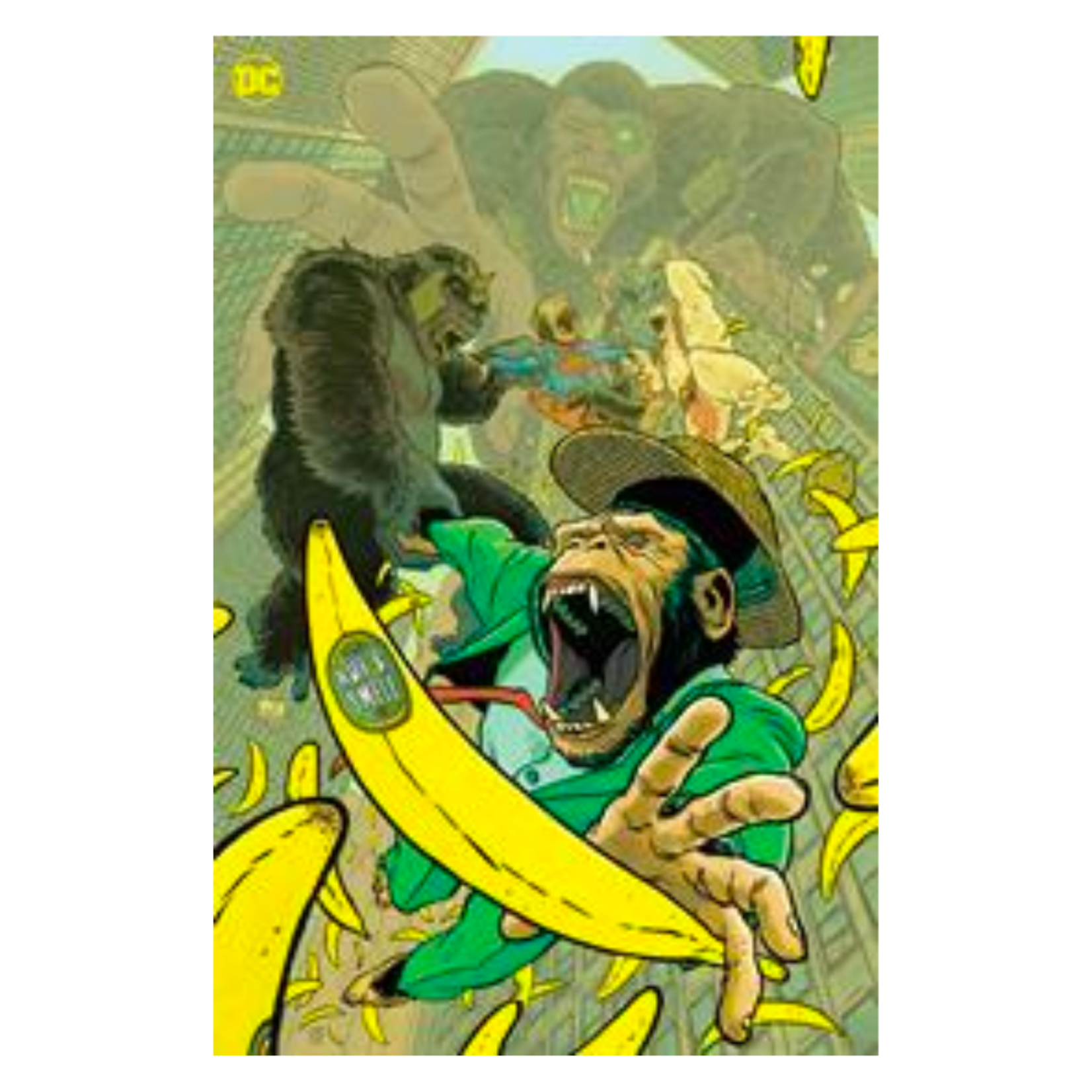 DC Comics Ape-Ril Special #1 (One Shot) Cvr C Hayden Sherman Banana Scent Card Stock Var